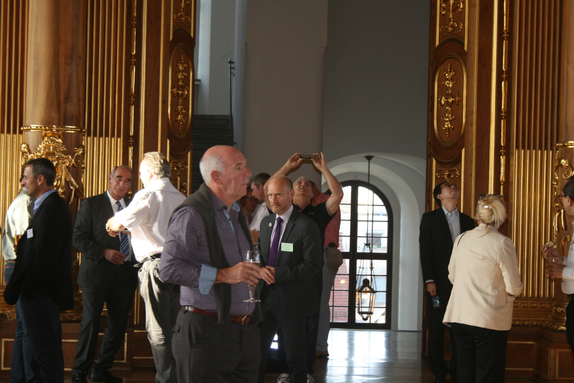Am 25. August empfing OB Dr. Kurt Gribl rund 250 Gäste der ISASI im Goldenen Saal des Augsburger Rathauses. Foto: B4B SCHWABEN