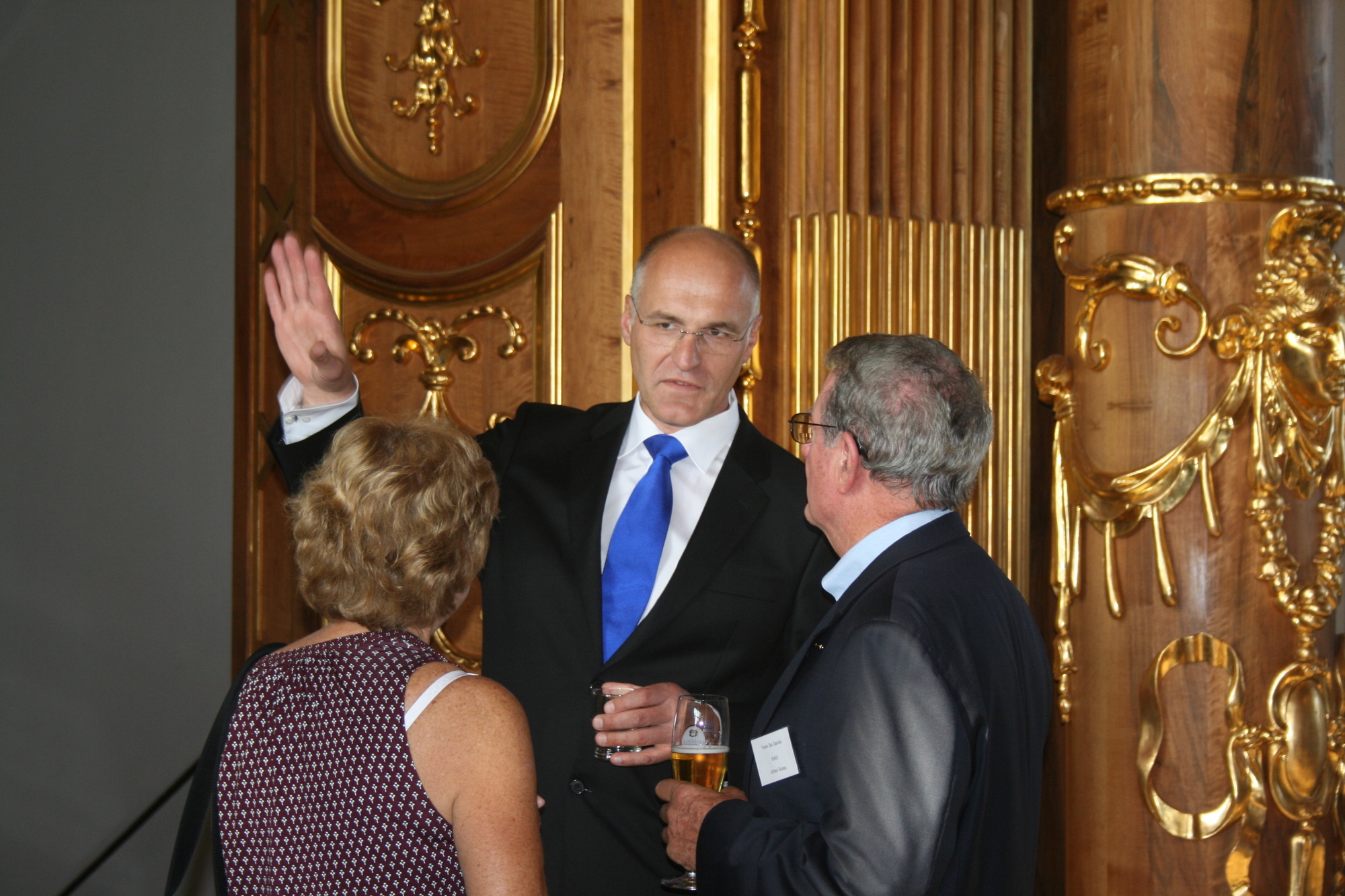 Am 25. August empfing OB Dr. Kurt Gribl rund 250 Gäste der ISASI im Goldenen Saal des Augsburger Rathauses. Foto: B4B SCHWABEN
