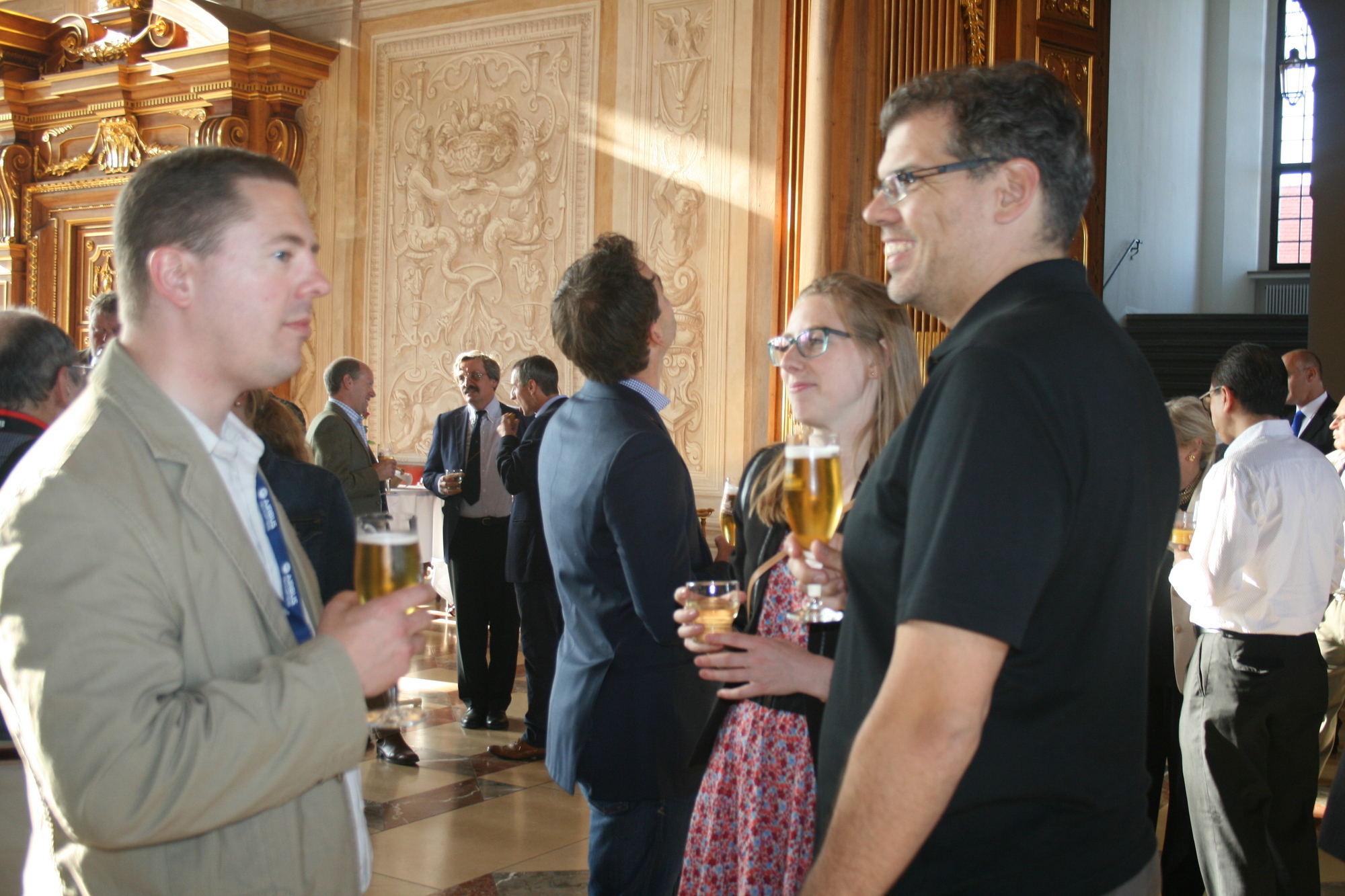Am 25. August empfing OB Dr. Kurt Gribl rund 250 Gäste der ISASI im Goldenen Saal des Augsburger Rathauses. Foto: B4B SCHWABEN