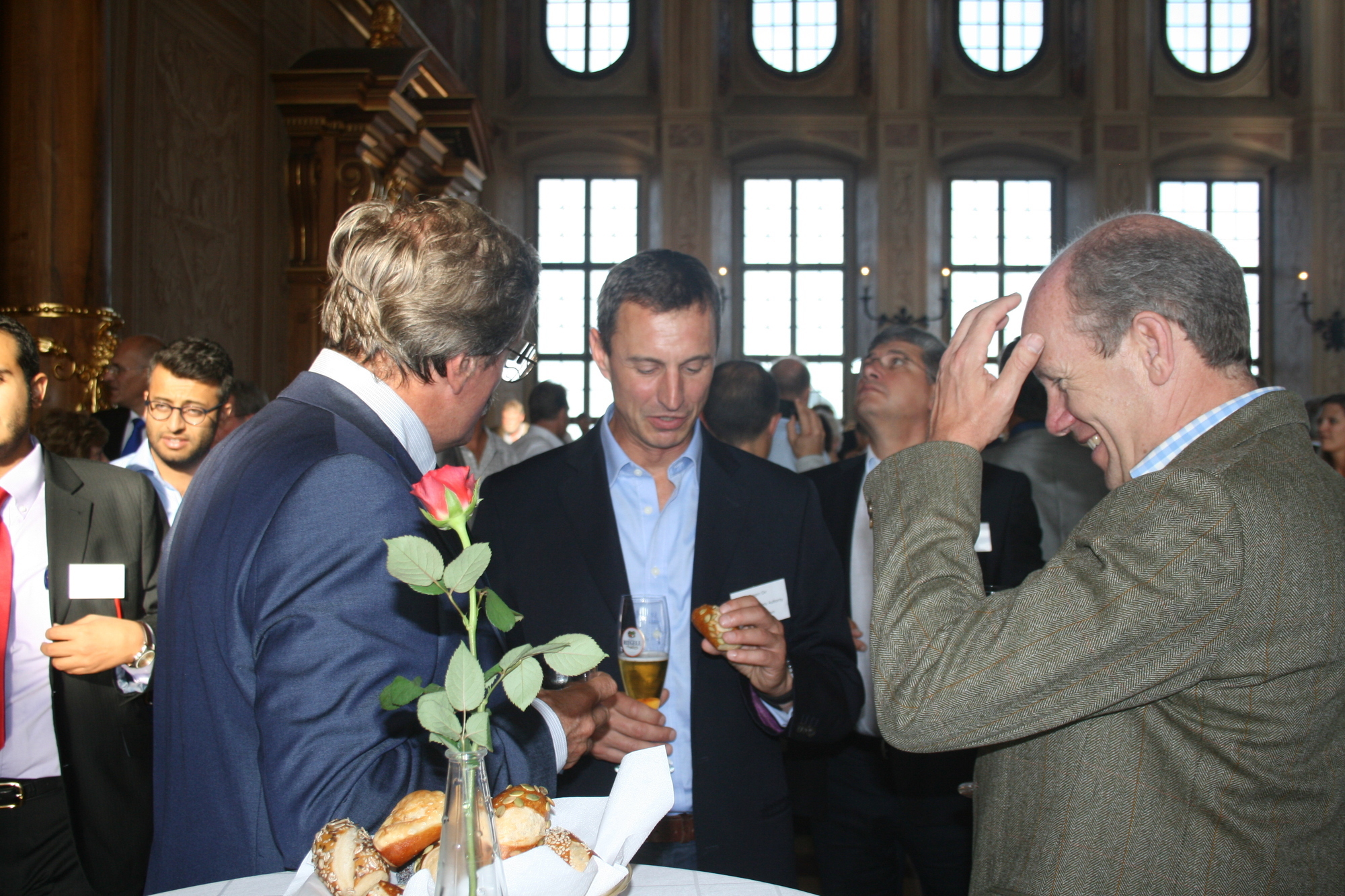 Am 25. August empfing OB Dr. Kurt Gribl rund 250 Gäste der ISASI im Goldenen Saal des Augsburger Rathauses. Foto: B4B SCHWABEN