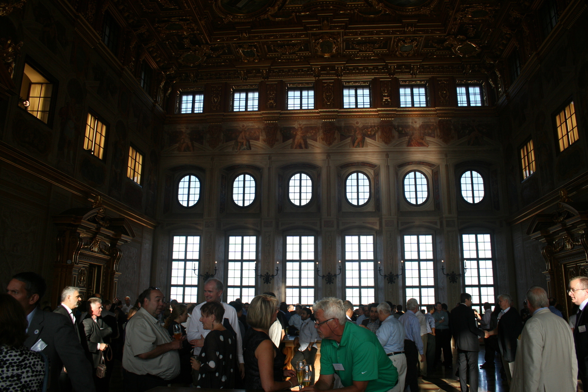 Am 25. August empfing OB Dr. Kurt Gribl rund 250 Gäste der ISASI im Goldenen Saal des Augsburger Rathauses. Foto: B4B SCHWABEN