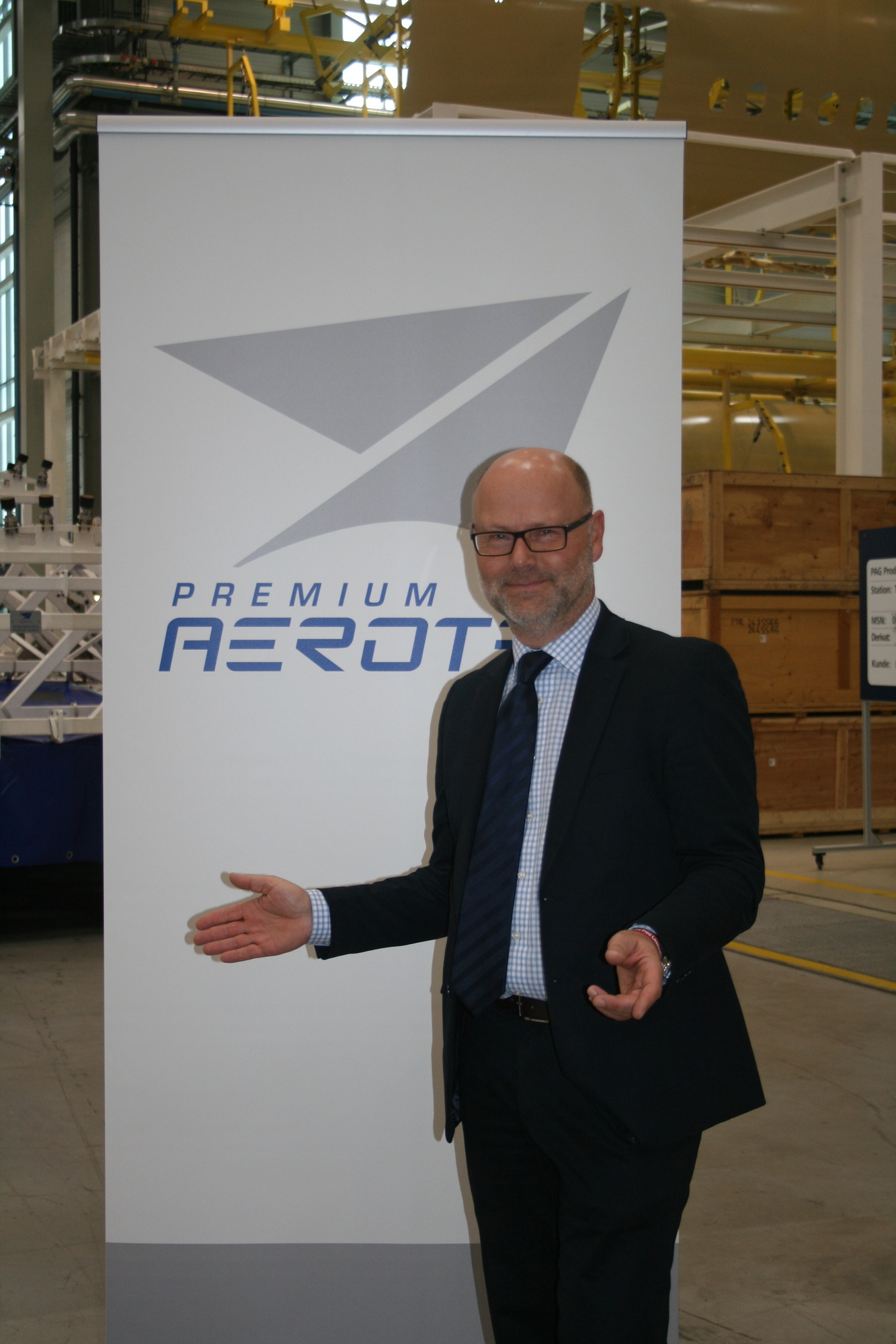 Airbus erhält erste CFK-Bauteile von Premium AEROTEC in Augsburg. Foto: B4B SCHWABEN