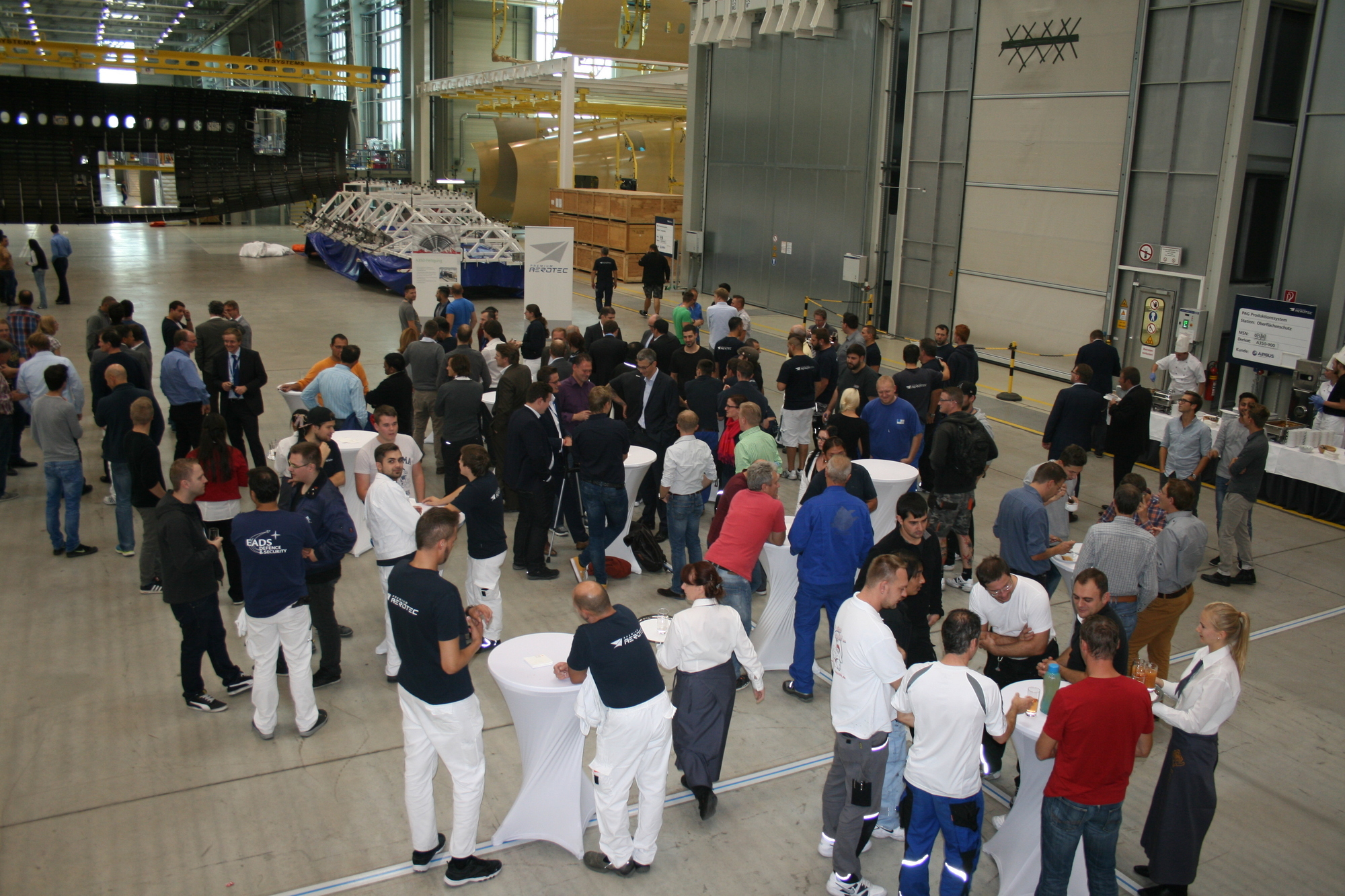 Airbus erhält erste CFK-Bauteile von Premium AEROTEC in Augsburg. Foto: B4B SCHWABEN