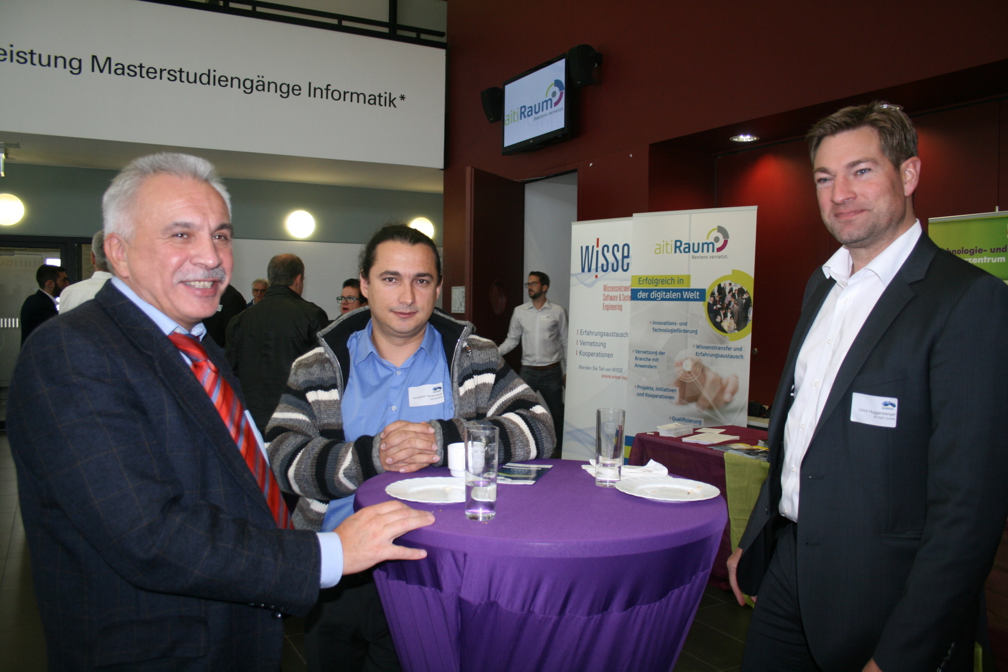 Die 6. Cloud-Konferenz fand am 30. September 2015 in der Universität Augsburg statt. Foto. B4B SCHWABEN