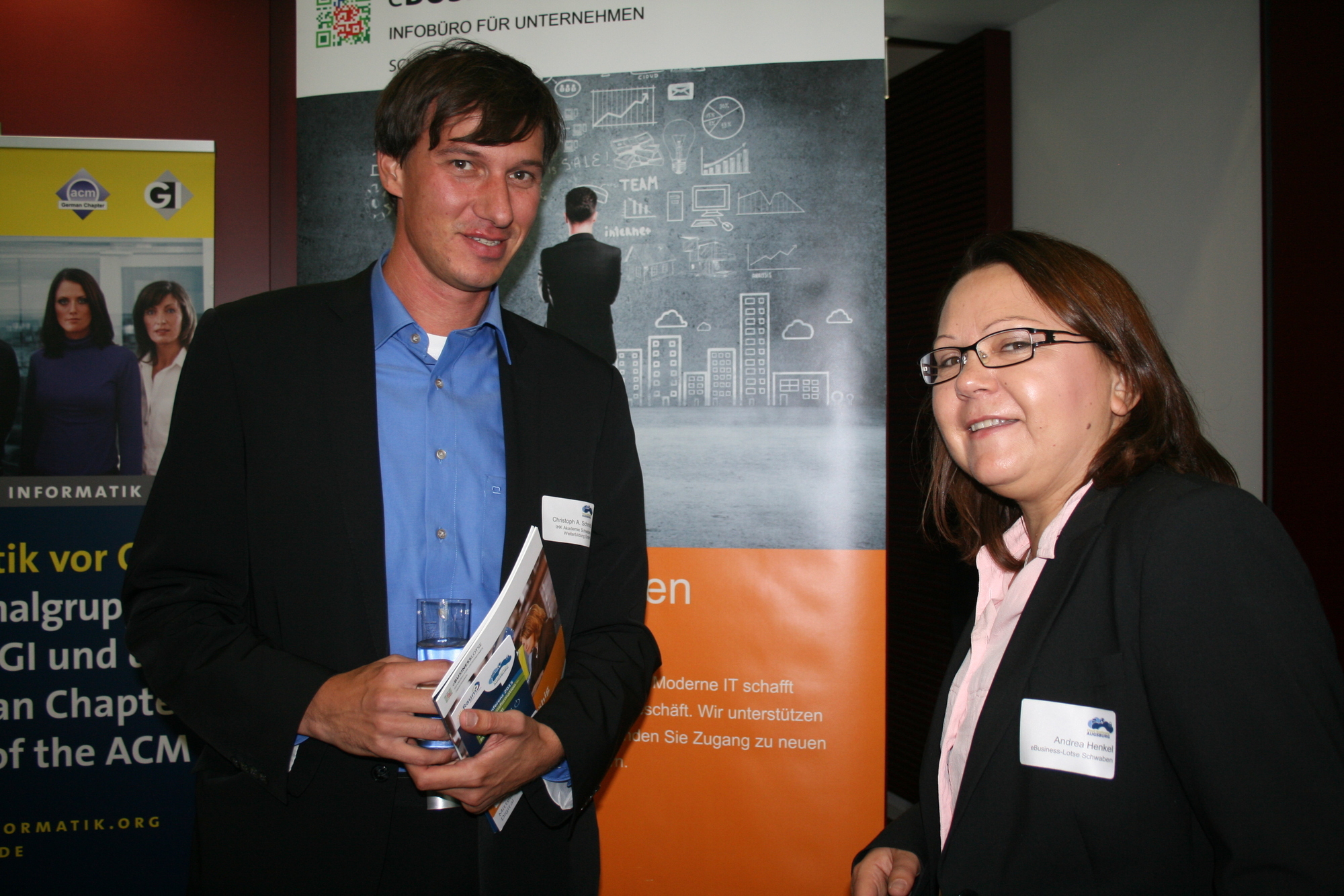 Die 6. Cloud-Konferenz fand am 30. September 2015 in der Universität Augsburg statt. Foto. B4B SCHWABEN
