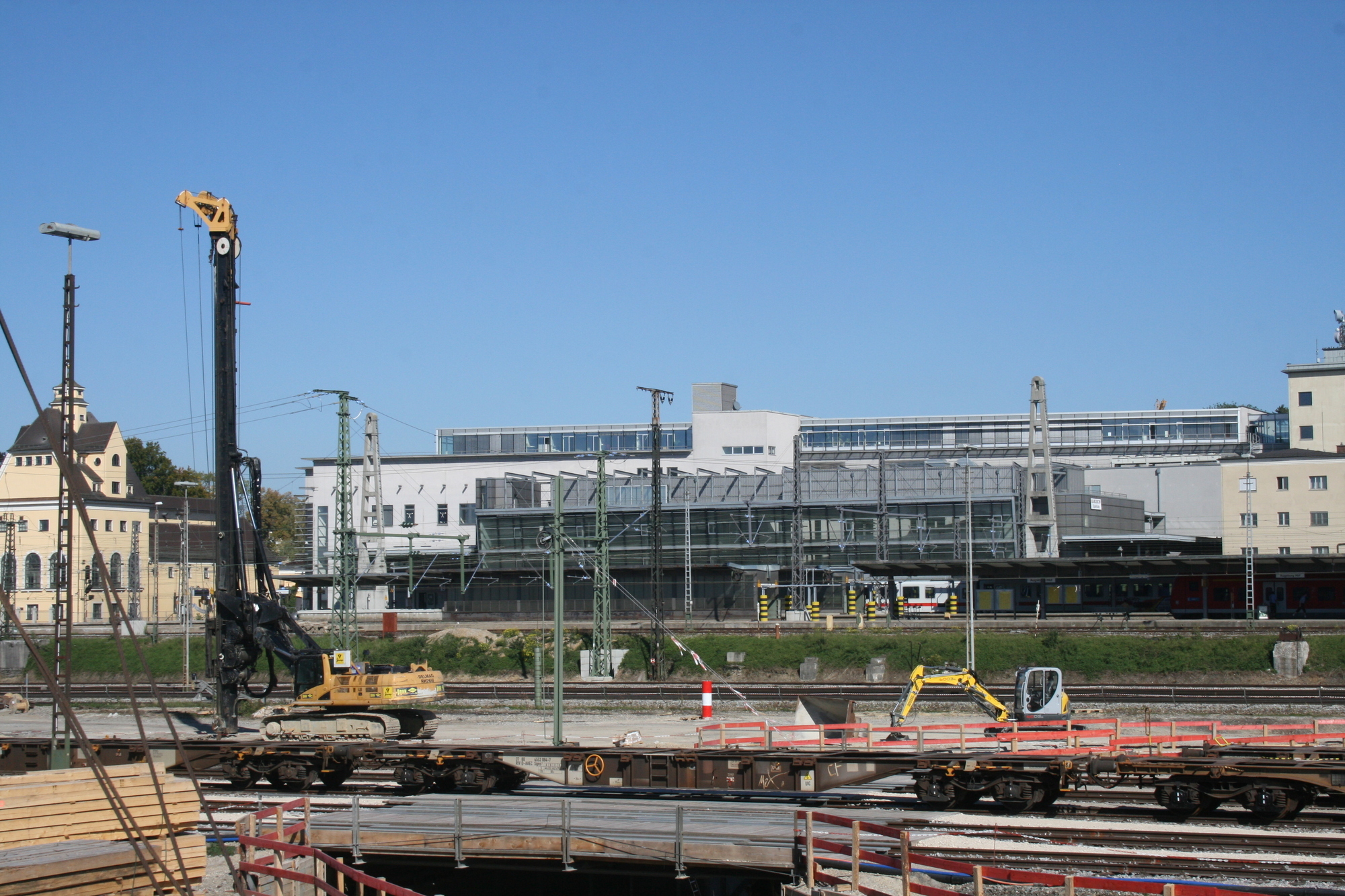 Die Arbeiten gehen voran - Hauptbahnhof-Tunnel zur Hälfte fertig. Foto: B4B SCHWABEN