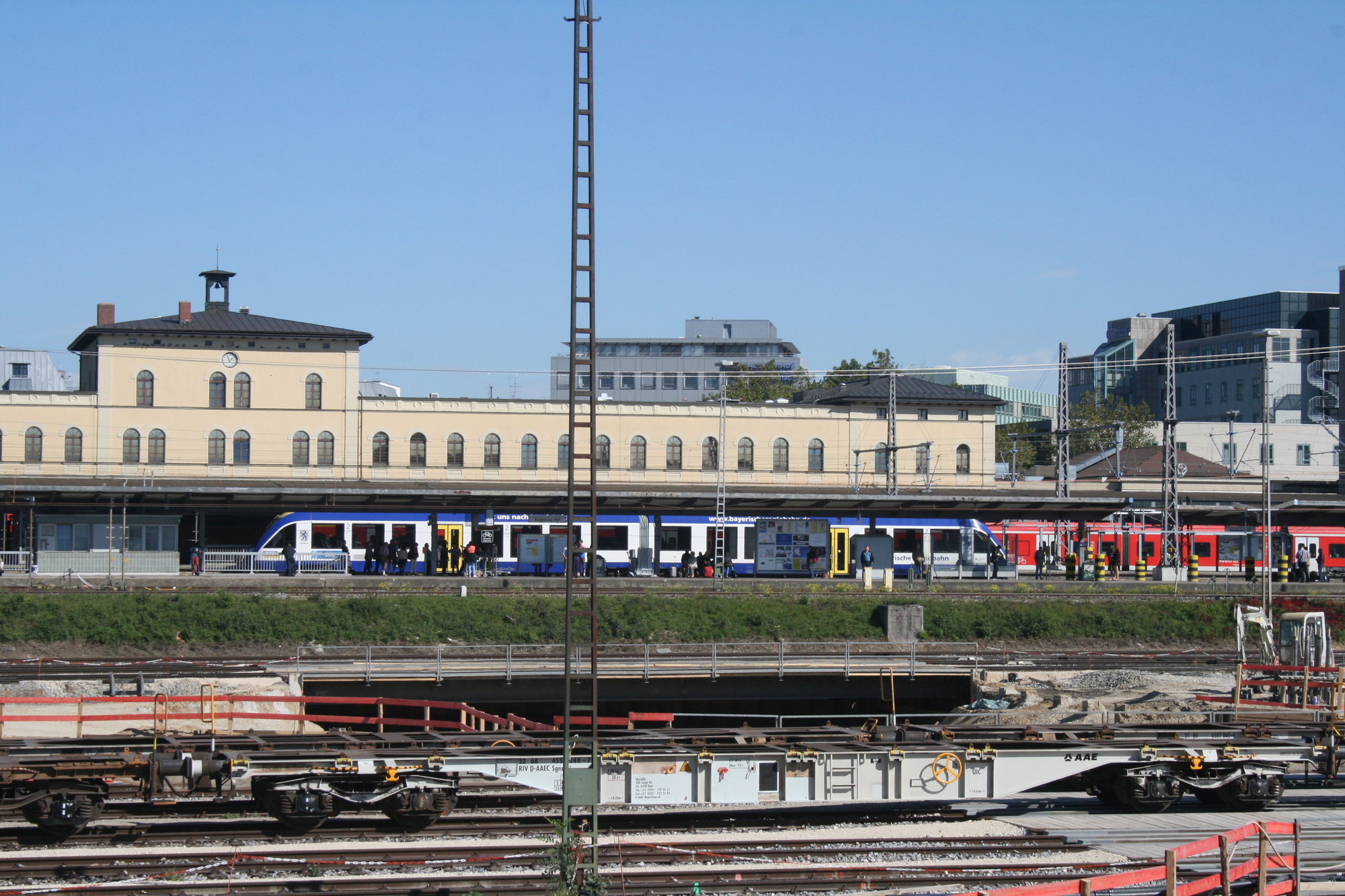 Die Arbeiten gehen voran - Hauptbahnhof-Tunnel zur Hälfte fertig. Foto: B4B SCHWABEN