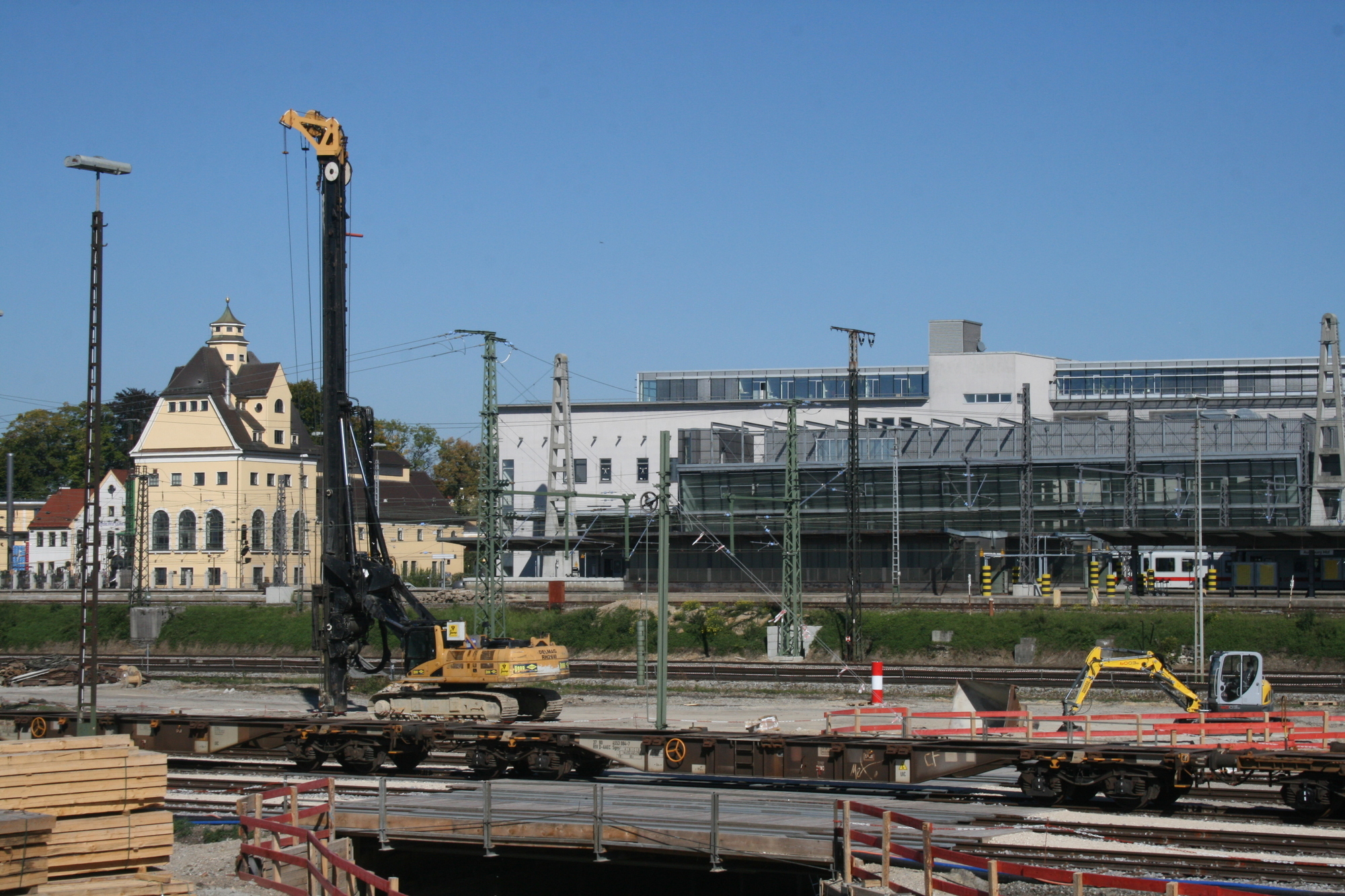 Die Arbeiten gehen voran - Hauptbahnhof-Tunnel zur Hälfte fertig. Foto: B4B SCHWABEN