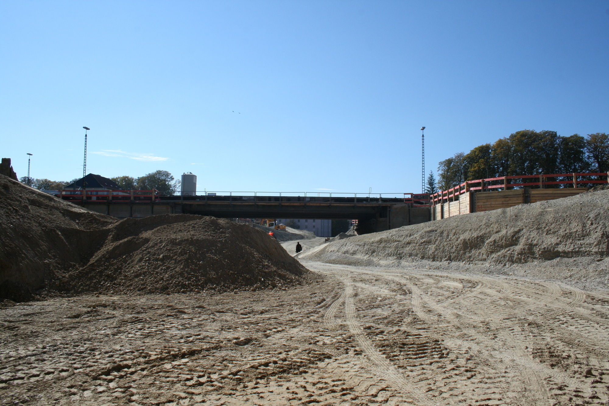 Die Arbeiten gehen voran - Hauptbahnhof-Tunnel zur Hälfte fertig. Foto: B4B SCHWABEN