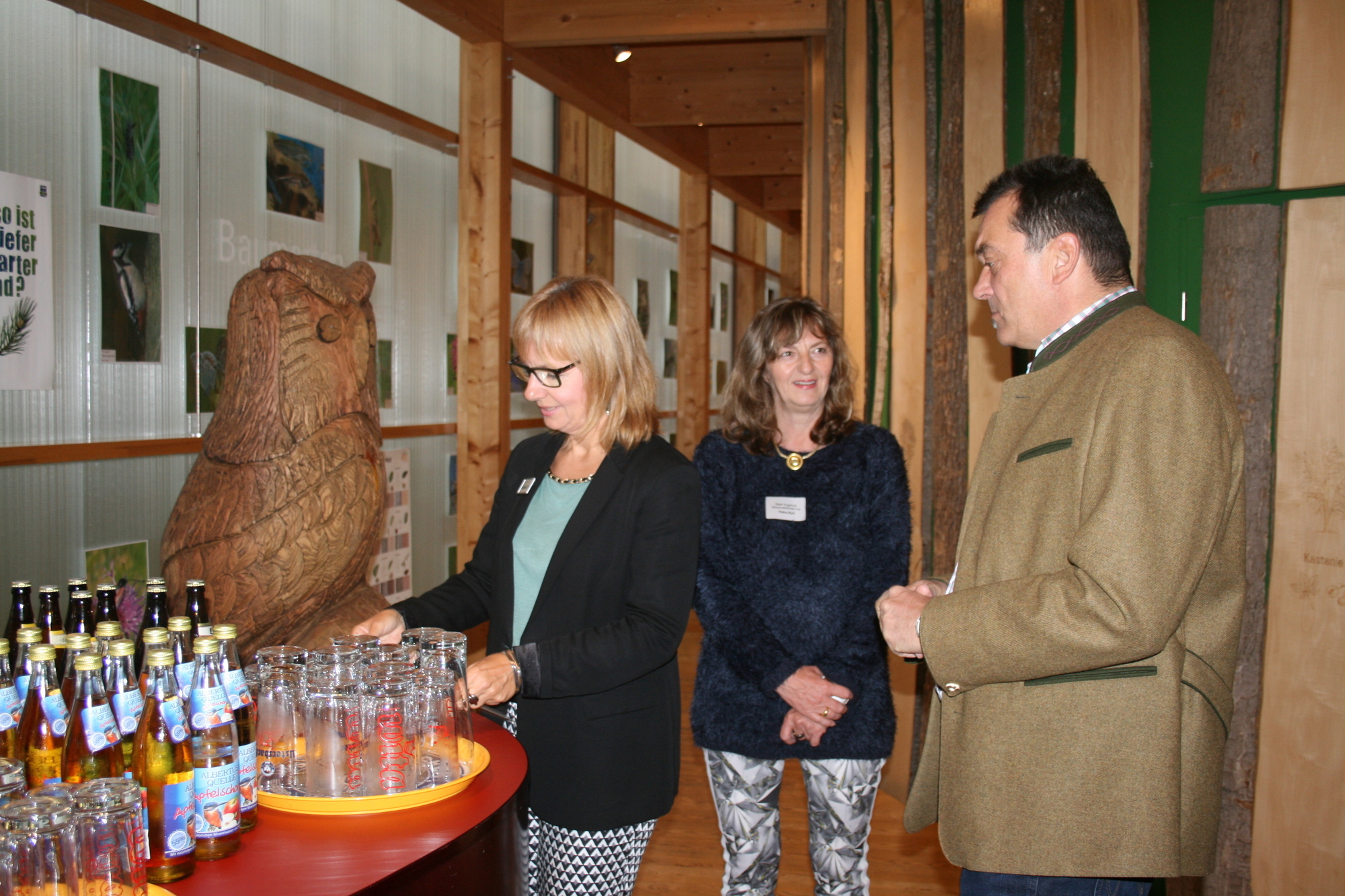 Das Netzwerktreffen der Wirtschaftsförderung fand im Waldpavillon statt. Foto: B4B SCHWABEN