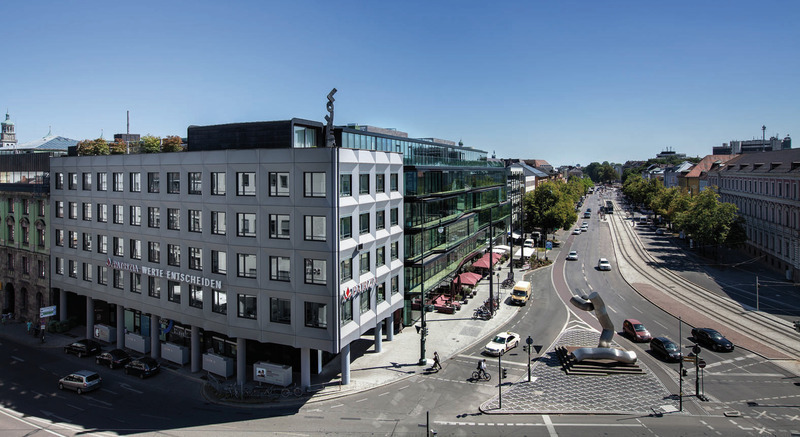 Der PATRIZIA-Sitz in Augsburg. Foto: PATRIZIA Immobilien AG