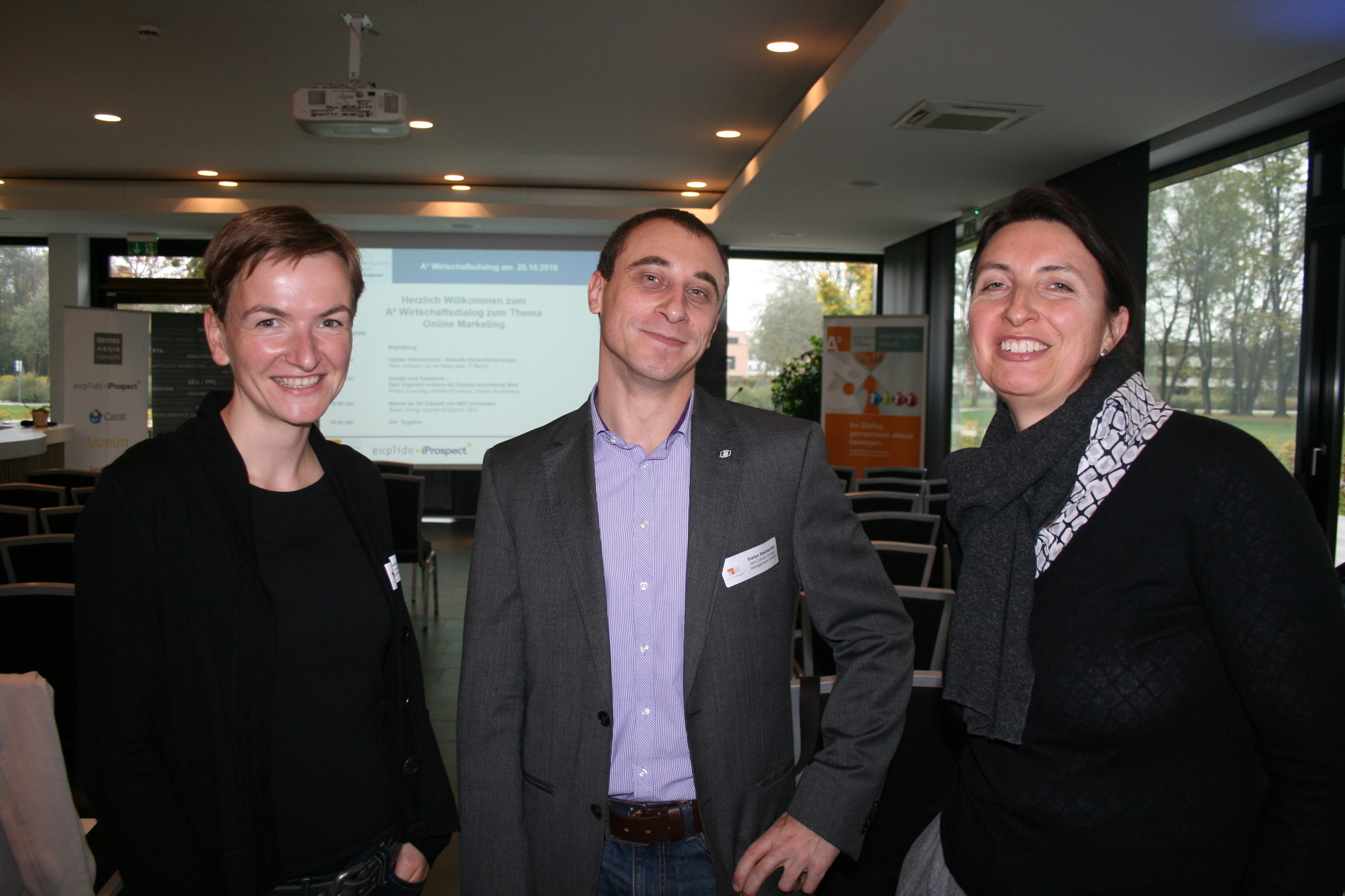 Der A3 Wirtschaftsdialog fand am 20. Oktober 2015 bei explido iProspect statt. Foto: B4B SCHWABEN