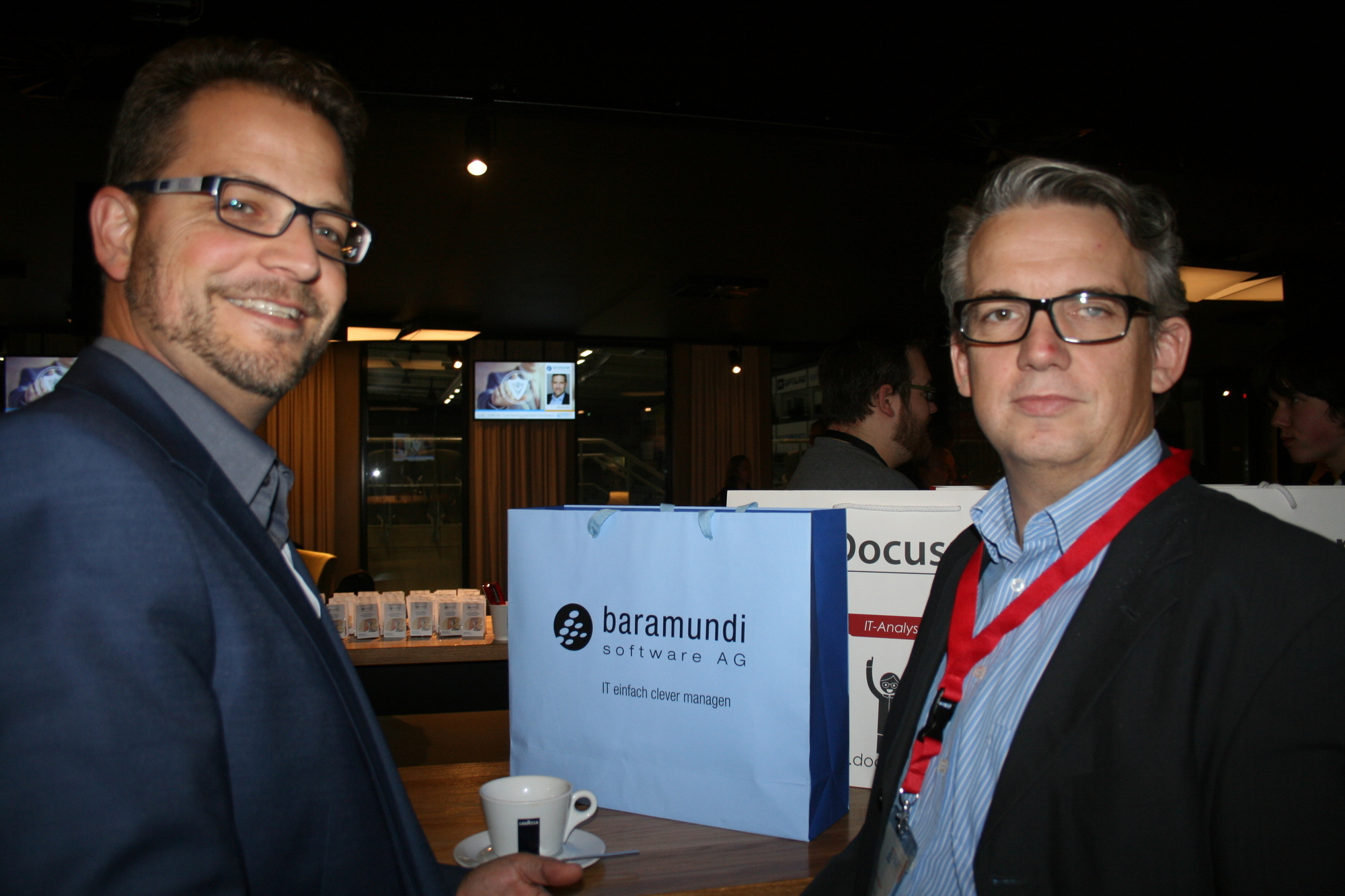 Das IT-Compliance-Event von baramundi und PARIT fand am 27. Oktober 2015 im Curt-Frenzel-Stadion statt. Foto: B4B SCHWABEN