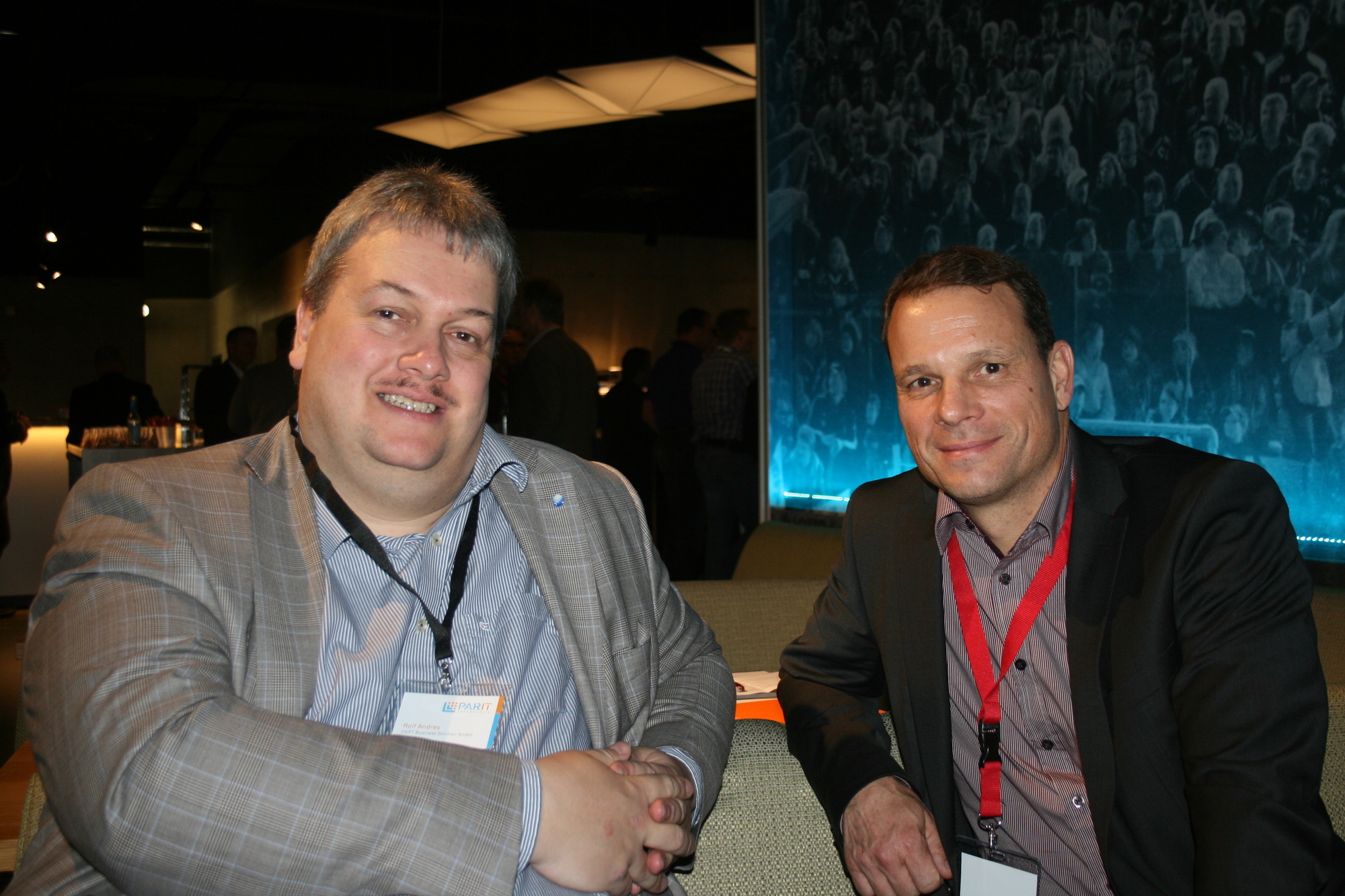 Das IT-Compliance-Event von baramundi und PARIT fand am 27. Oktober 2015 im Curt-Frenzel-Stadion statt. Foto: B4B SCHWABEN