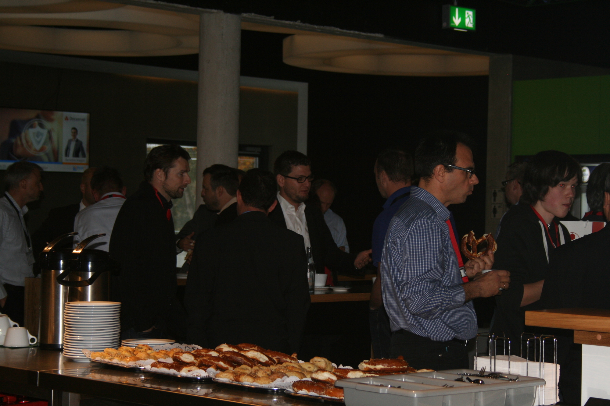 Das IT-Compliance-Event von baramundi und PARIT fand am 27. Oktober 2015 im Curt-Frenzel-Stadion statt. Foto: B4B SCHWABEN