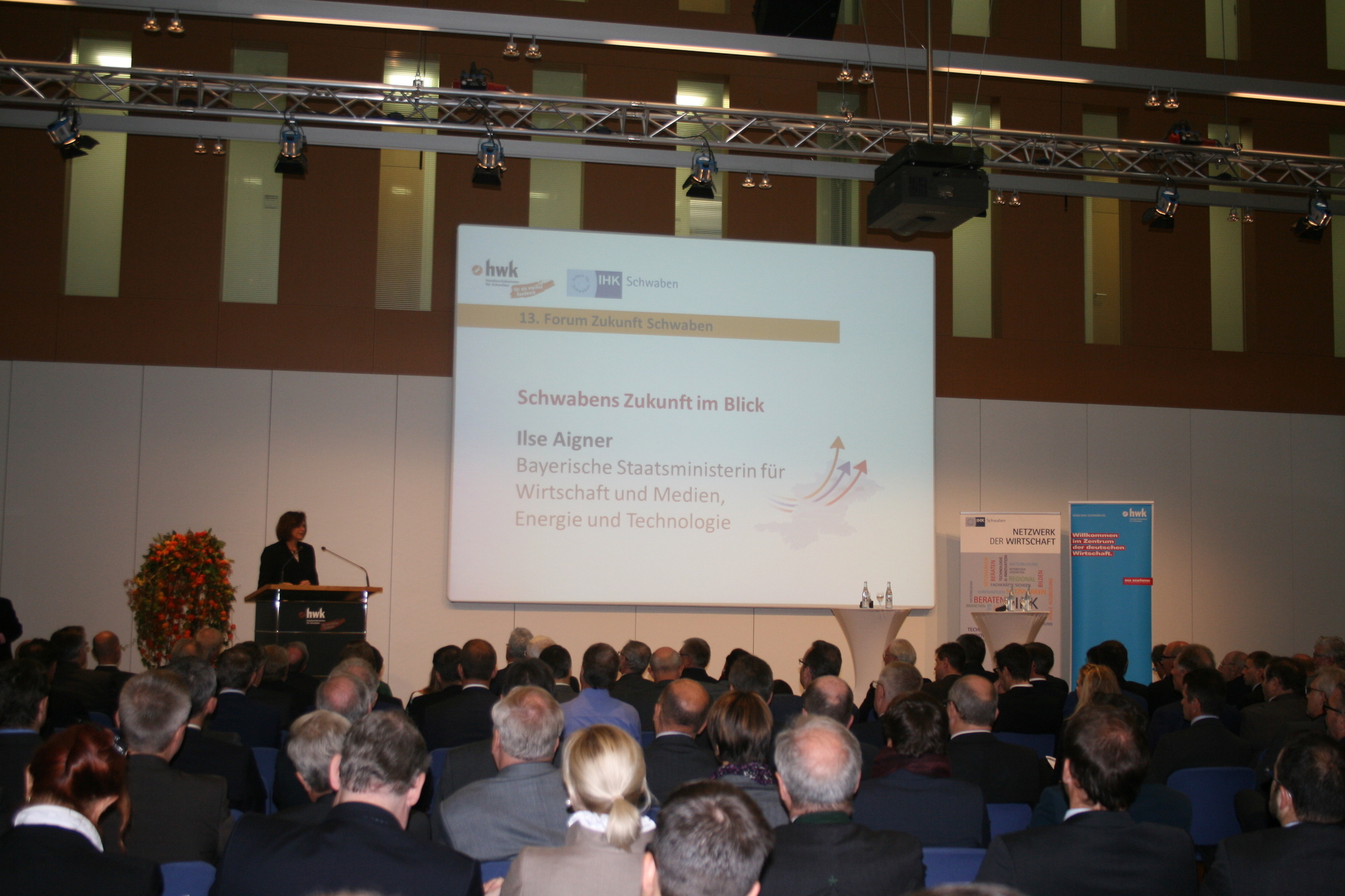 Das 13. Forum Zukunft Schwaben fand am 29. Oktober 2015 statt. Foto: B4B SCHWABEN