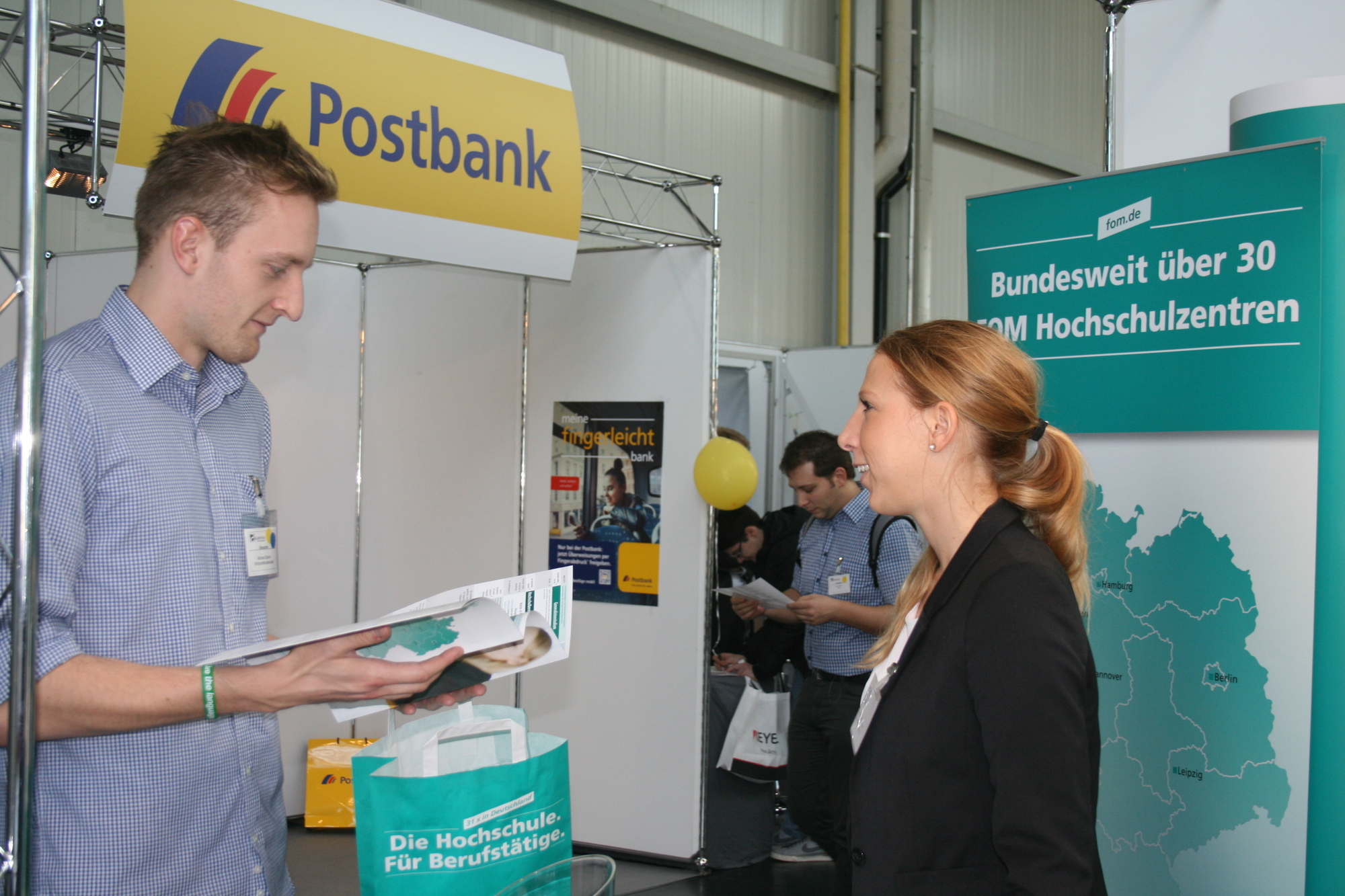 Die akademika fand am 17. und 18. November 2015 im Messezentrum Augsburg statt. Foto: B4B WIRTSCHAFTSLEBEN SCHWABEN