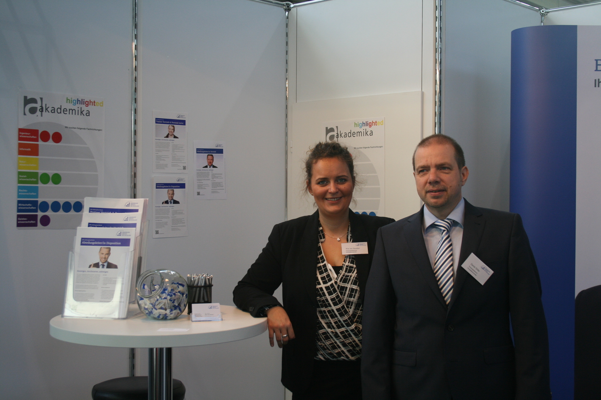 Die akademika fand am 17. und 18. November 2015 im Messezentrum Augsburg statt. Foto: B4B WIRTSCHAFTSLEBEN SCHWABEN