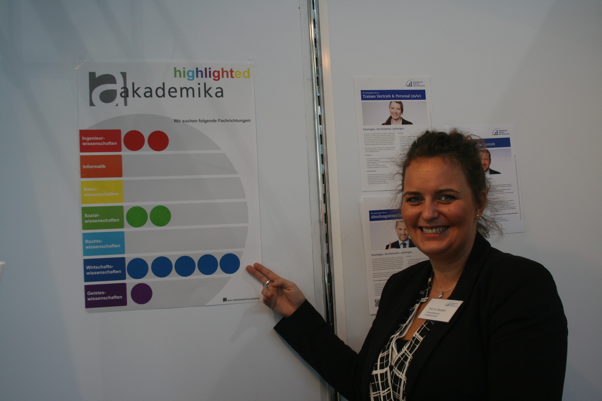 Die akademika fand am 17. und 18. November 2015 im Messezentrum Augsburg statt. Foto: B4B WIRTSCHAFTSLEBEN SCHWABEN