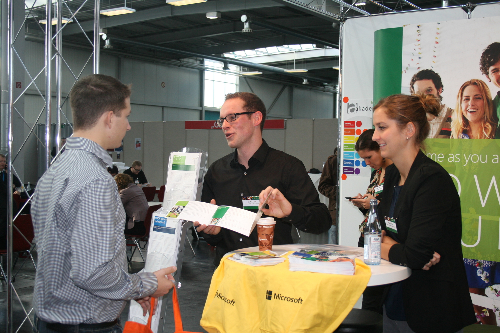Die akademika fand am 17. und 18. November 2015 im Messezentrum Augsburg statt. Foto: B4B WIRTSCHAFTSLEBEN SCHWABEN