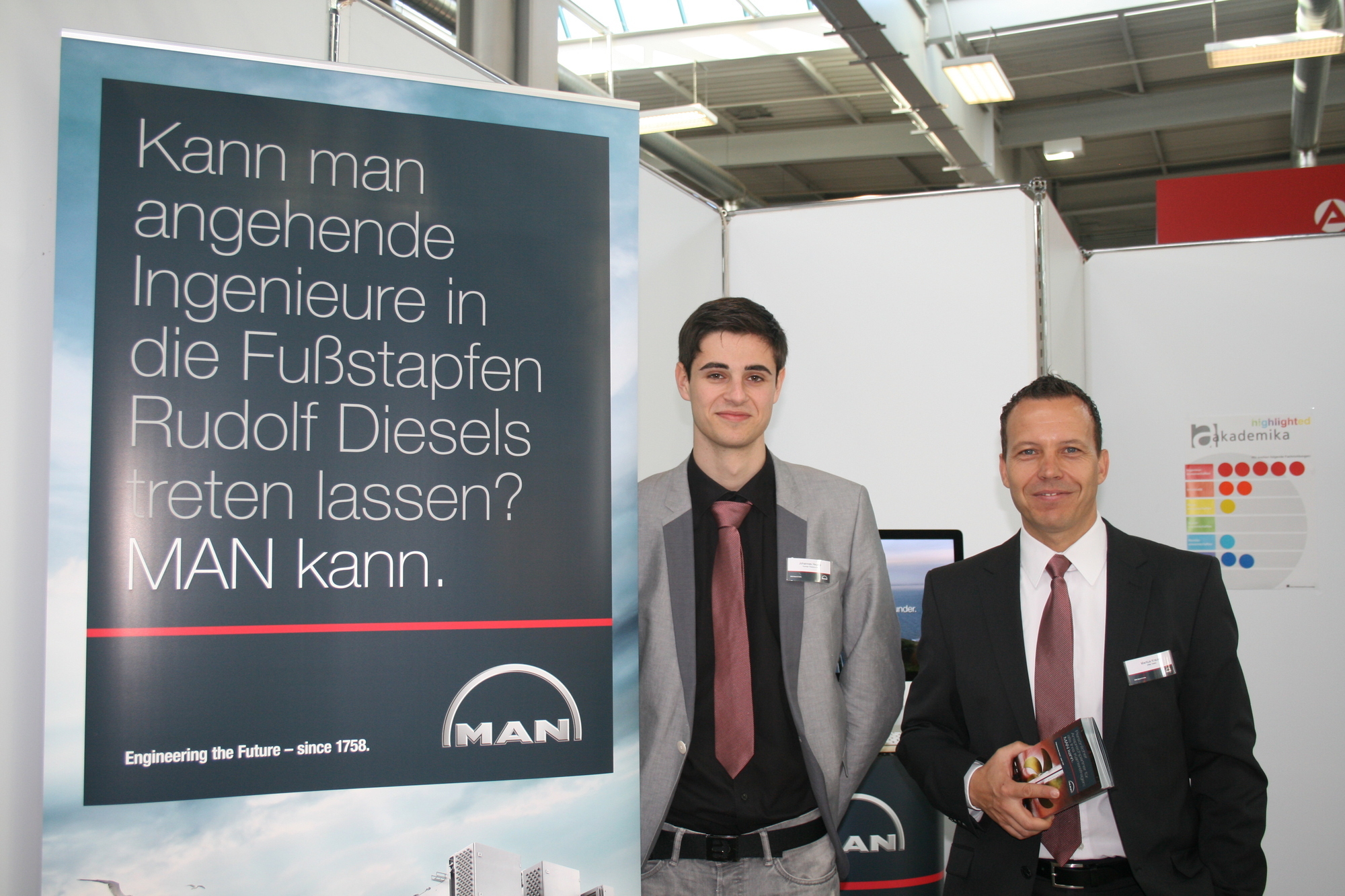 Die akademika fand am 17. und 18. November 2015 im Messezentrum Augsburg statt. Foto: B4B WIRTSCHAFTSLEBEN SCHWABEN