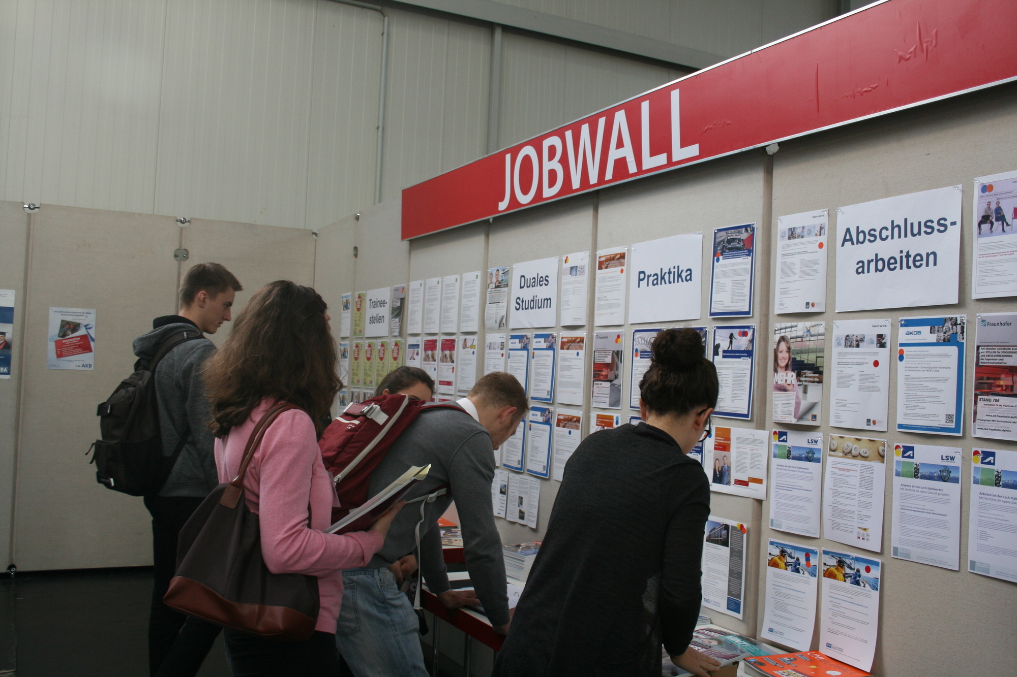 Die akademika fand am 17. und 18. November 2015 im Messezentrum Augsburg statt. Foto: B4B WIRTSCHAFTSLEBEN SCHWABEN