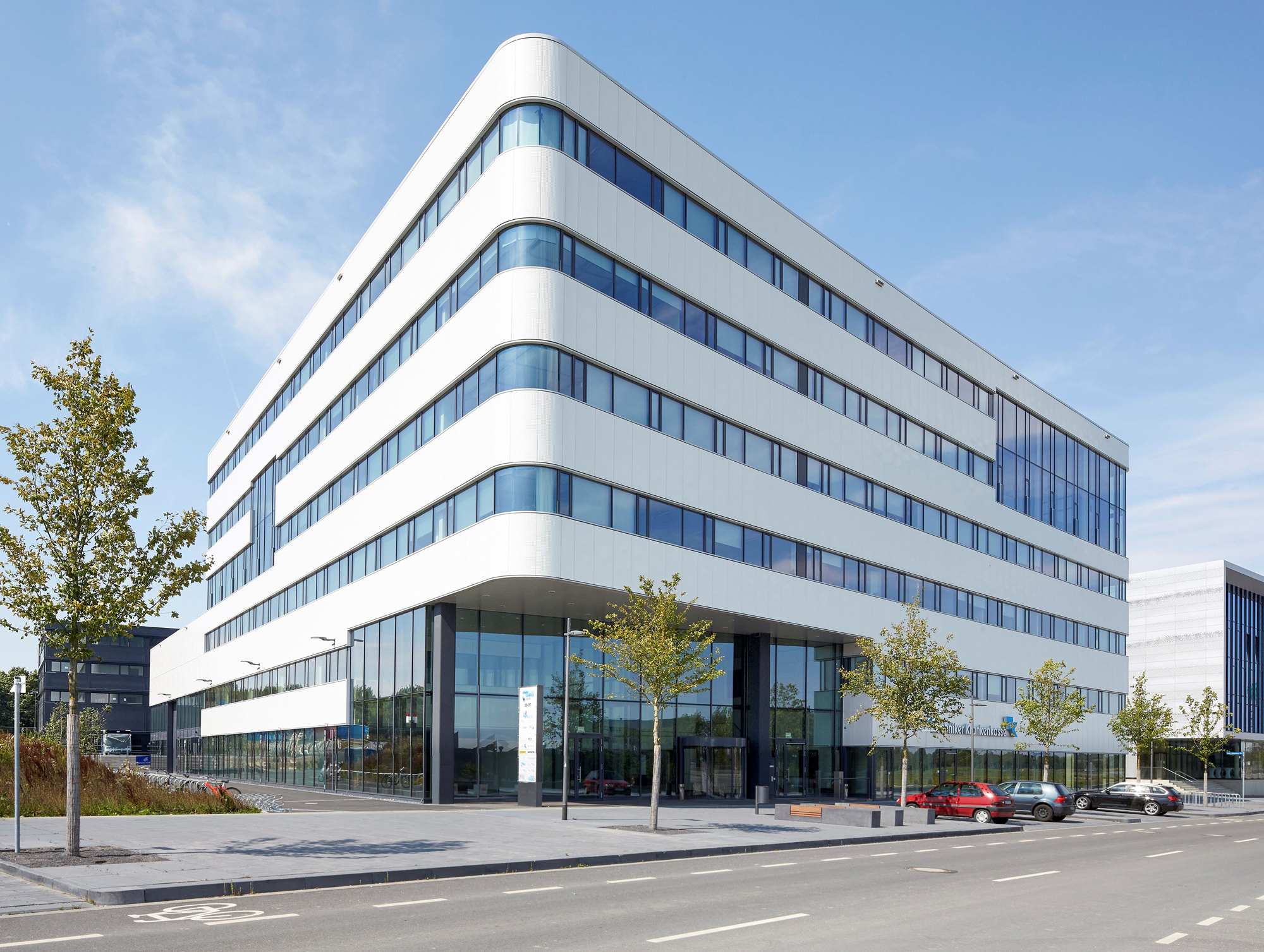 Das Smart-Logistik Objekt auf dem Campus. Foto: Andreas Horsky