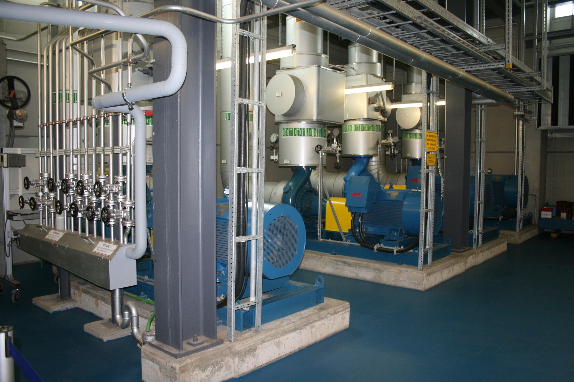 Die Power-to-Heat-Anlage der swa stabilisiert das Stromnetz. Foto: B4B WIRTSCHAFTSLEBEN SCHWABEN