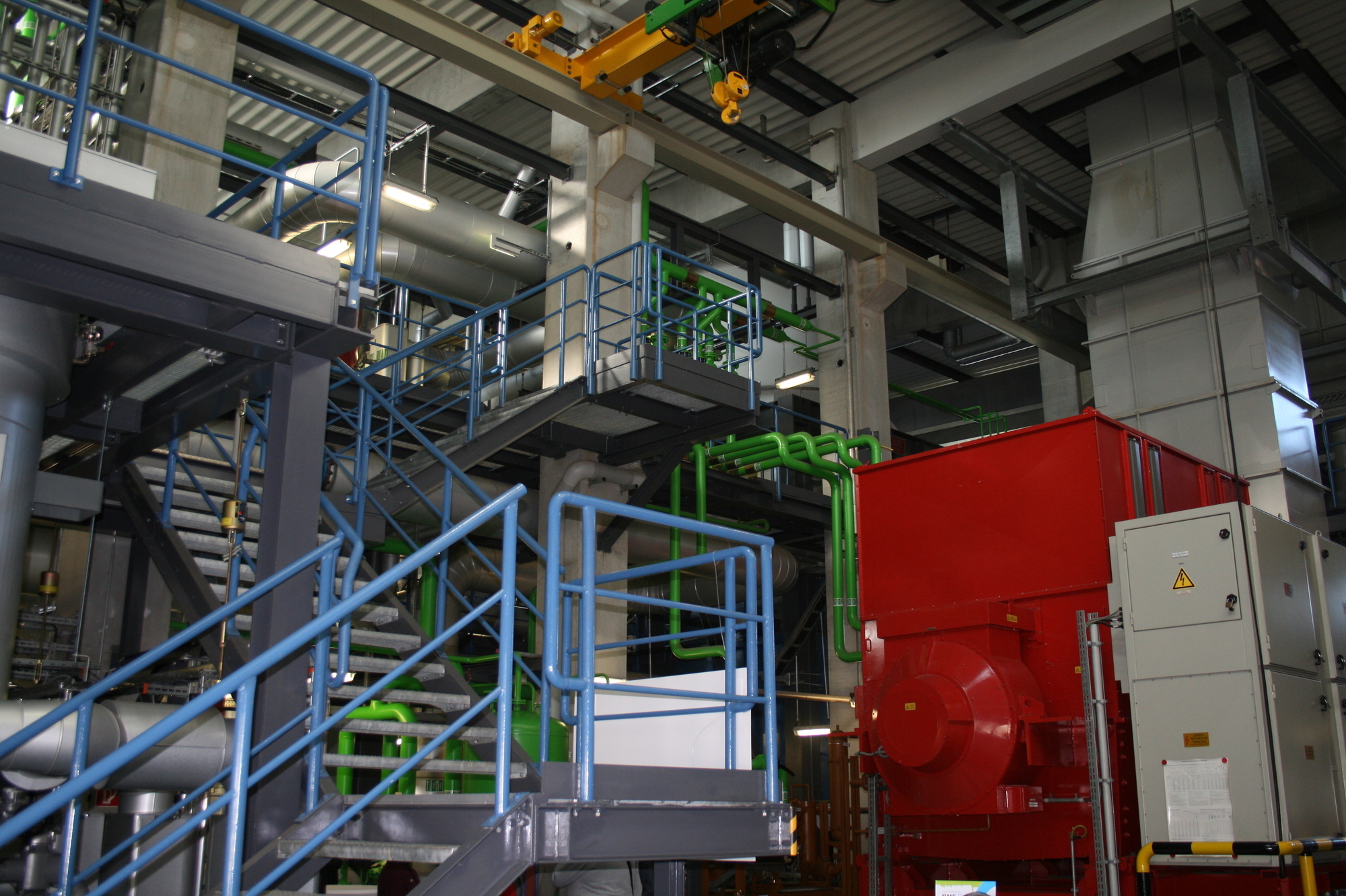 Die Power-to-Heat-Anlage der swa stabilisiert das Stromnetz. Foto: B4B WIRTSCHAFTSLEBEN SCHWABEN