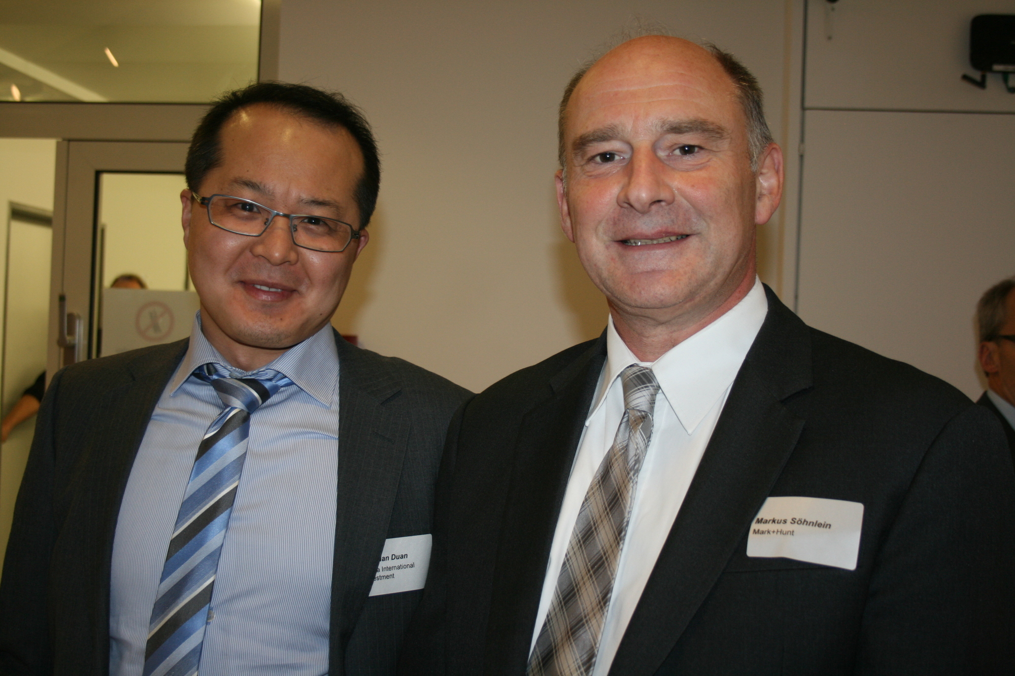 „China im Wandel“ fand am 30. November im Foyer des Medienzentrums der Augsburger Allgemeinen statt. Foto: B4B SCHWABEN