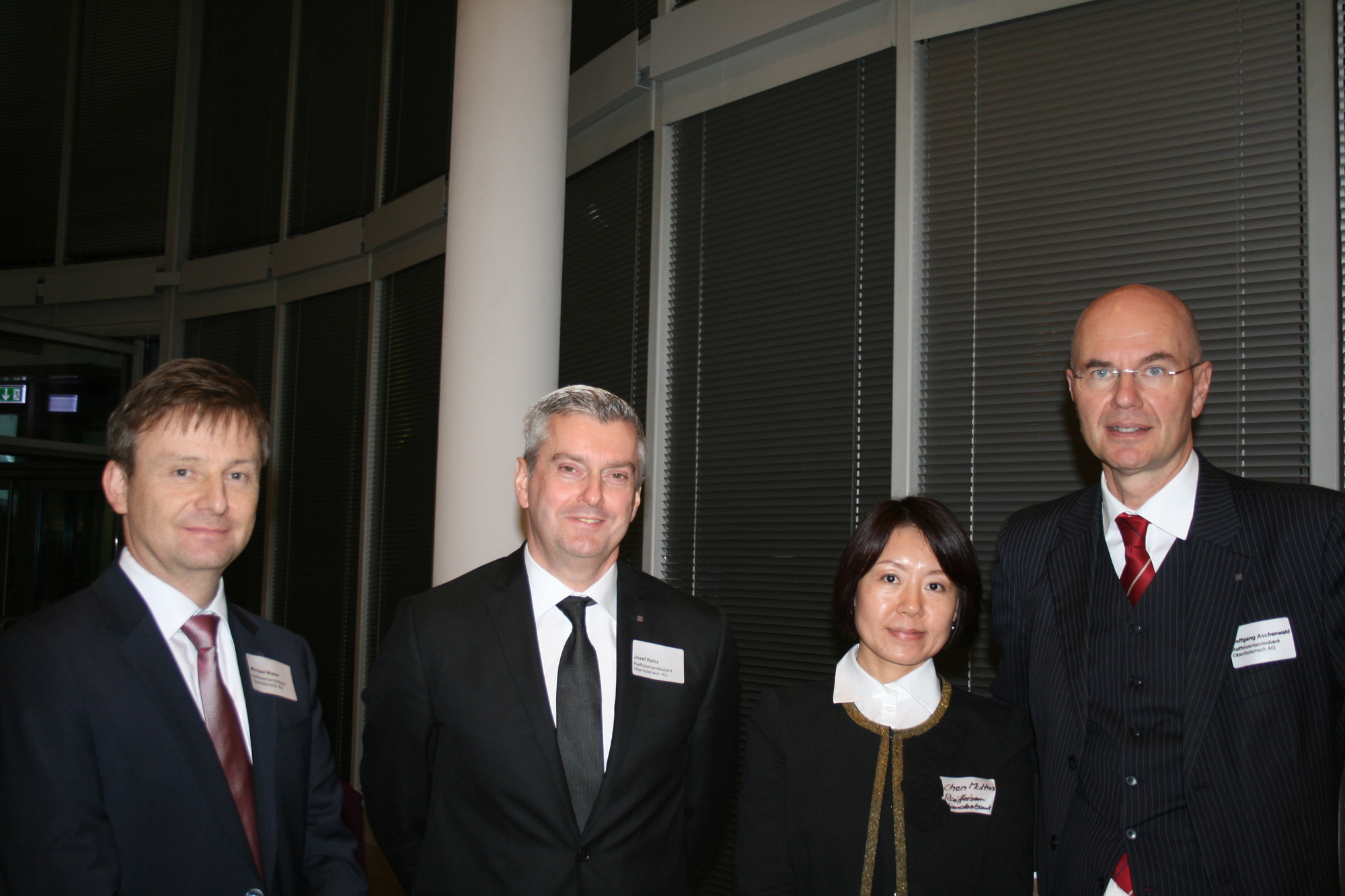 „China im Wandel“ fand am 30. November im Foyer des Medienzentrums der Augsburger Allgemeinen statt. Foto: B4B SCHWABEN