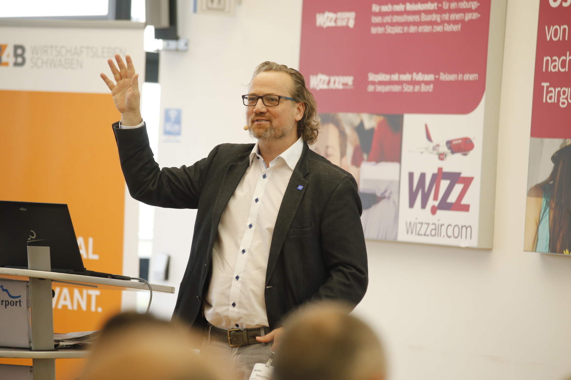 7. vmm Mittelstandsfrühstück im Allgäu Airport Memmingen. Foto: B4B WIRTSCHAFTSLEBEN SCHWABEN / Bernd Jaufmann
