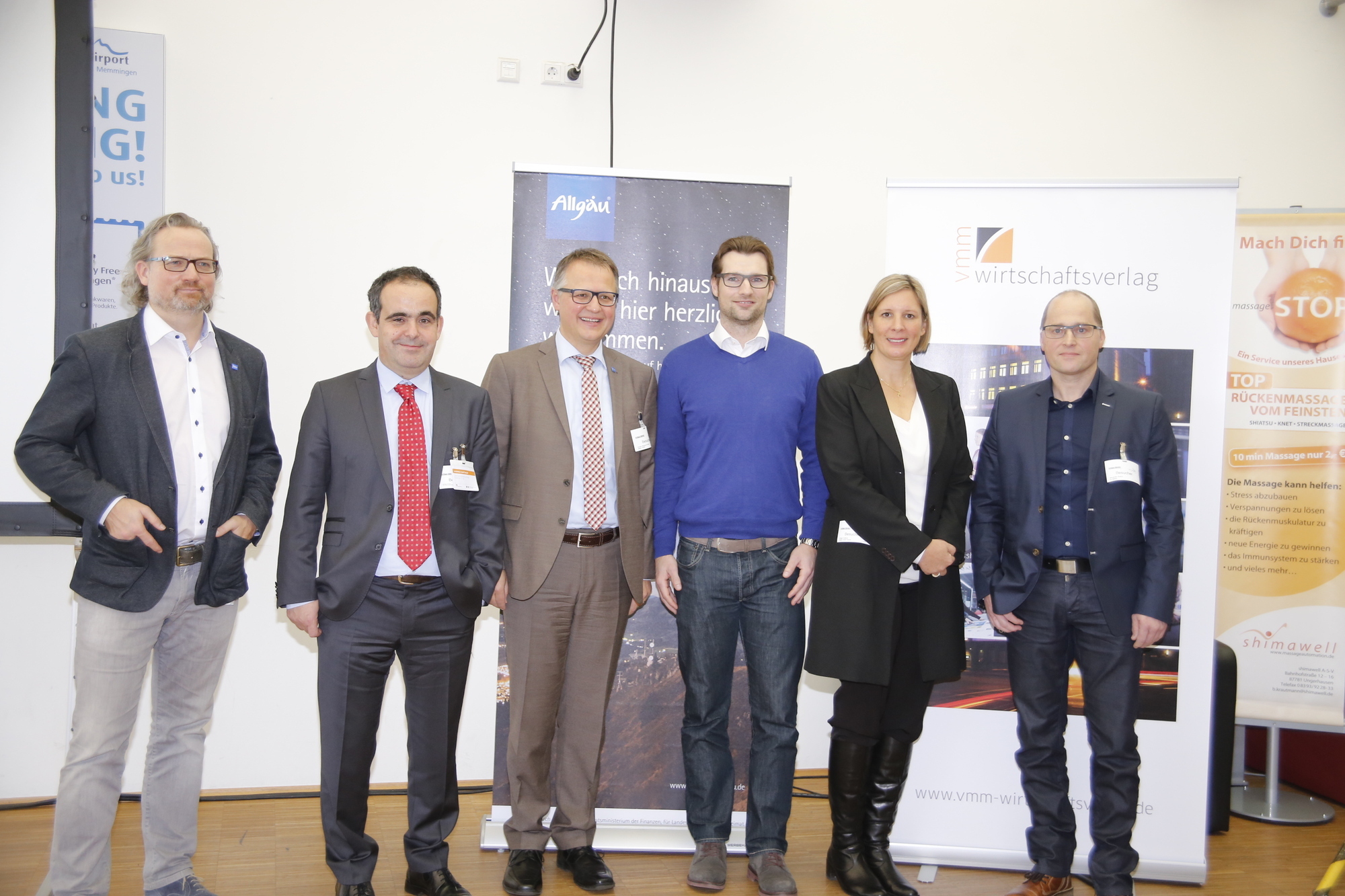 7. vmm Mittelstandsfrühstück im Allgäu Airport Memmingen. Foto: B4B WIRTSCHAFTSLEBEN SCHWABEN / Bernd Jaufmann
