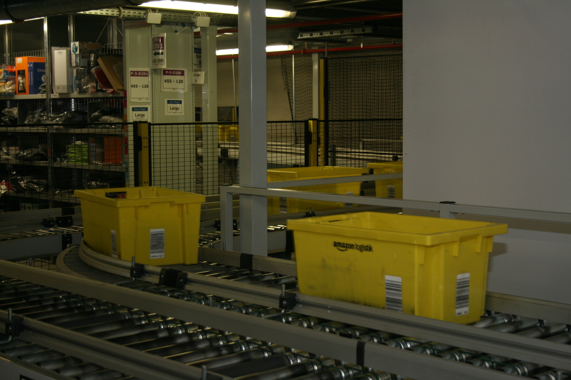 Ein Blick hinter die Kulissen am Amazon Standort in Graben. Foto: B4B WIRTSCHAFTSLEBEN SCHWABEN