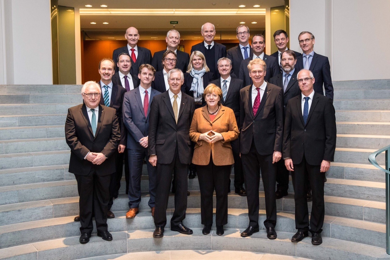 Dagmar Fritz-Kramer traf Bundeskanzlerin Angela Merkel in Berlin. Foto: Baufritz