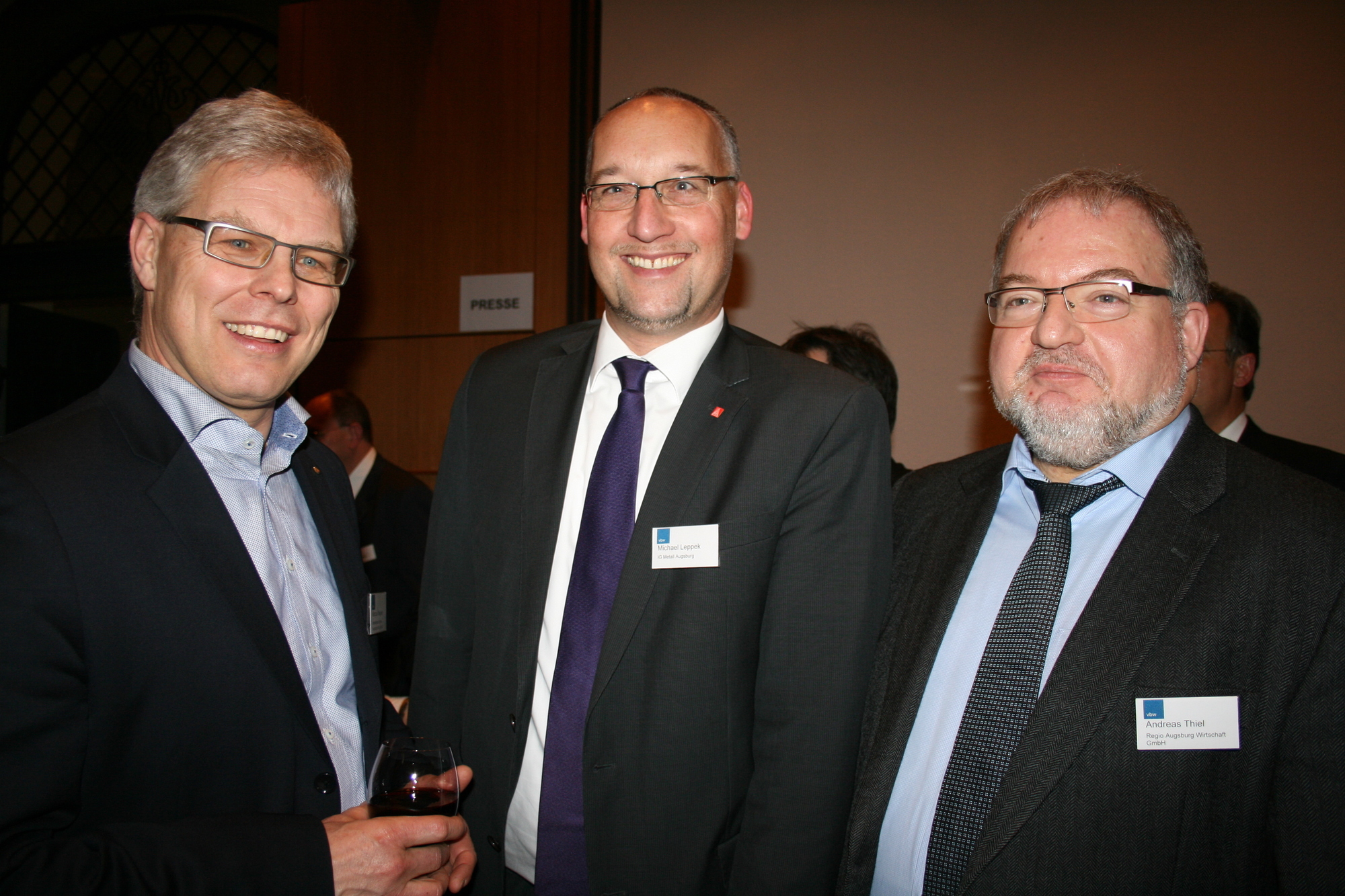 Rund 700 Gäste waren 22. Neujahrsempfang der schwäbischen Arbeitgeberverbände dabei. Foto: B4B WIRTSCHAFTSLEBEN SCHWABEN