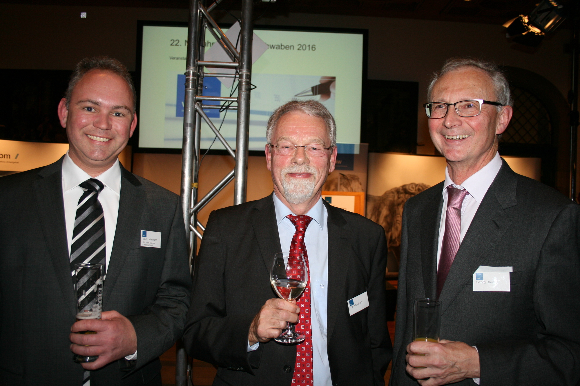 Rund 700 Gäste waren 22. Neujahrsempfang der schwäbischen Arbeitgeberverbände dabei. Foto: B4B WIRTSCHAFTSLEBEN SCHWABEN
