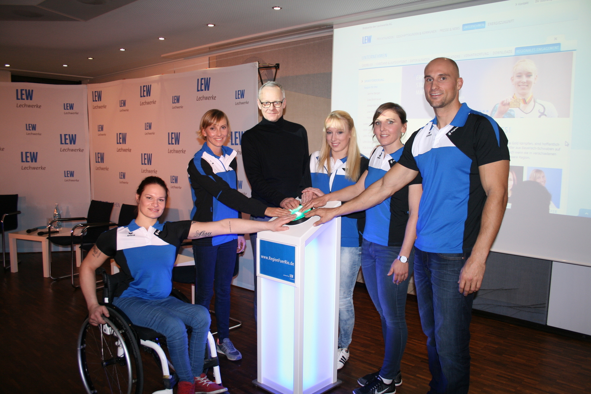 Die Lechwerke fördern mit einer Social-Media-Kampagne den regionalen Spitzensport. Foto: B4B WIRTSCHAFTSLEBEN SCHWABEN