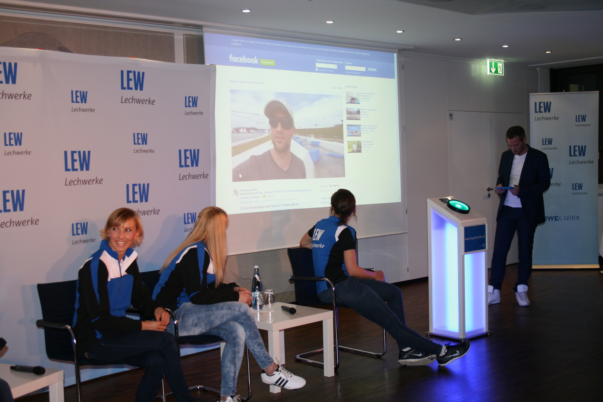 Die Lechwerke fördern mit einer Social-Media-Kampagne den regionalen Spitzensport. Foto: B4B WIRTSCHAFTSLEBEN SCHWABEN