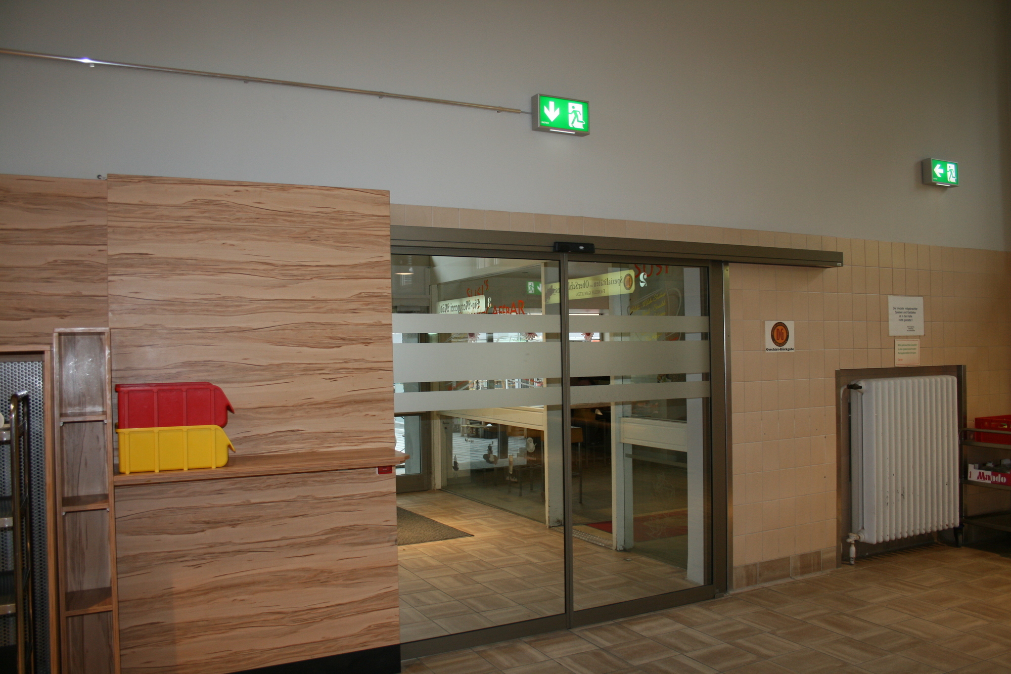 Die frisch sanierte Fleischhalle begrüßt seit heute wieder Gäste. Foto: B4B WIRTSCHAFTSLEBEN SCHWABEN