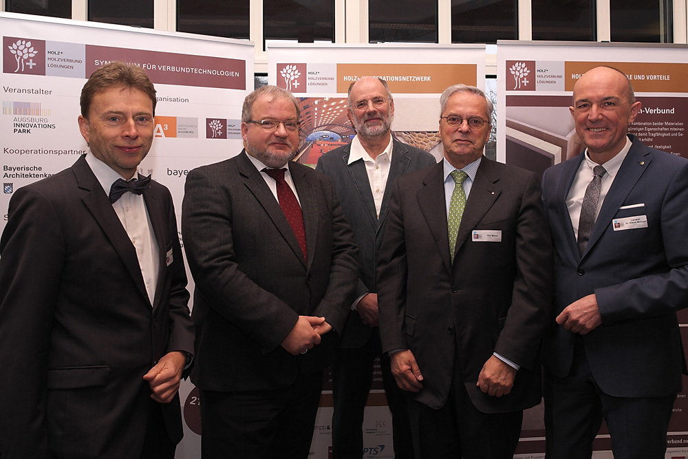 Das HOLZ+ Symposium zeigte Potenziale im Bereich Bereich der Holzverbundlösungen und Holzverbundmaterialien auf. Foto: Regio A3