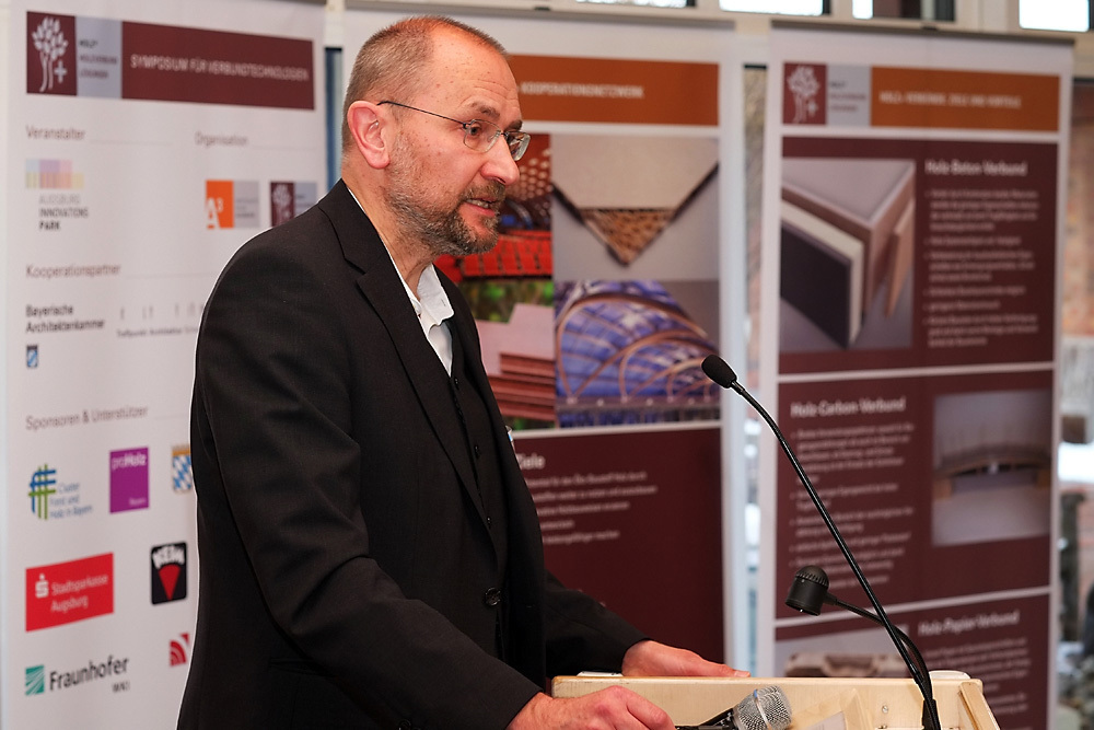 Das HOLZ+ Symposium zeigte Potenziale im Bereich Bereich der Holzverbundlösungen und Holzverbundmaterialien auf. Foto: Regio A3