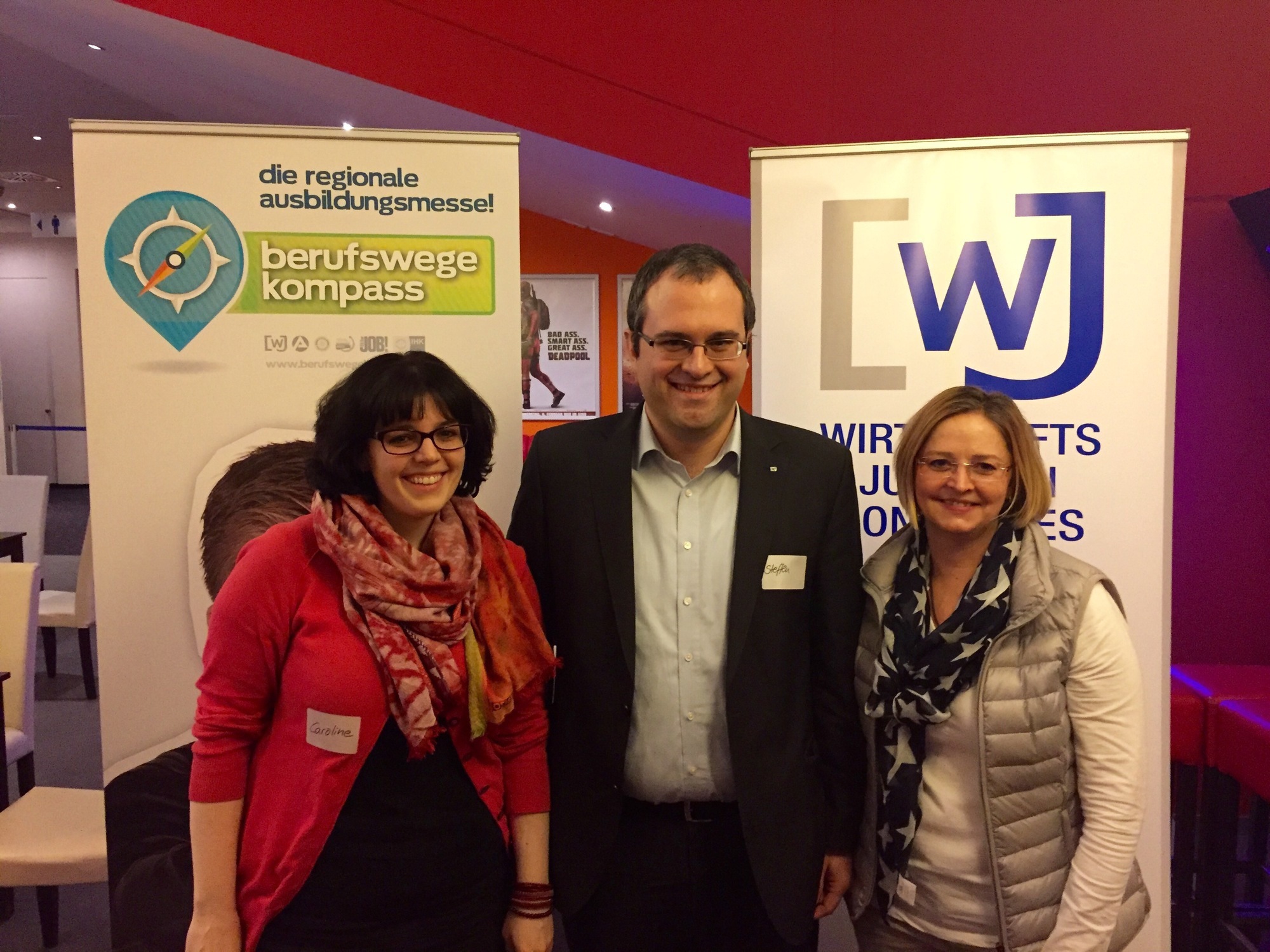 "WJ@TheMovies" in der Nördlinger Movieworld. Foto: Wirtschaftsjunioren Donau-Ries