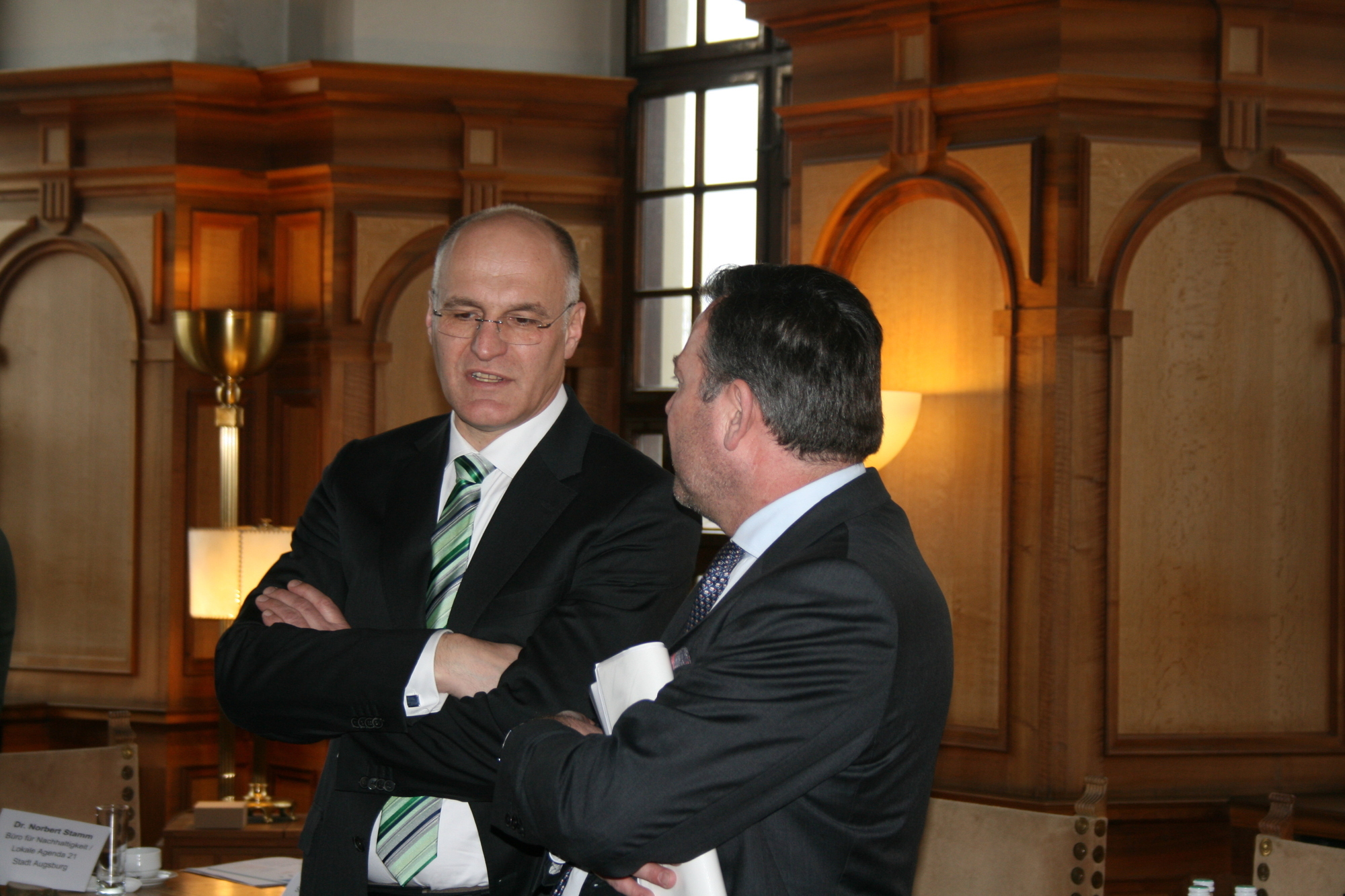 Darmstadt, Nürnberg, Augbsurg, München und Freiburg unterzeichnen Kooperations-Vereinbarung. Foto: B4B WIRTSCHAFTSLEBEN SCHWABEN
