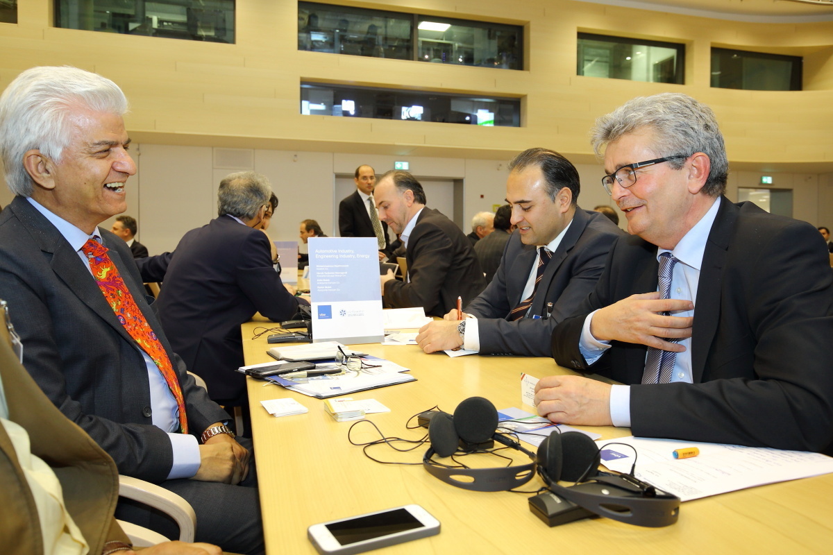 vbw begrüßt Delegationsbesuch der Teheran Kammer in München. Foto: vbw