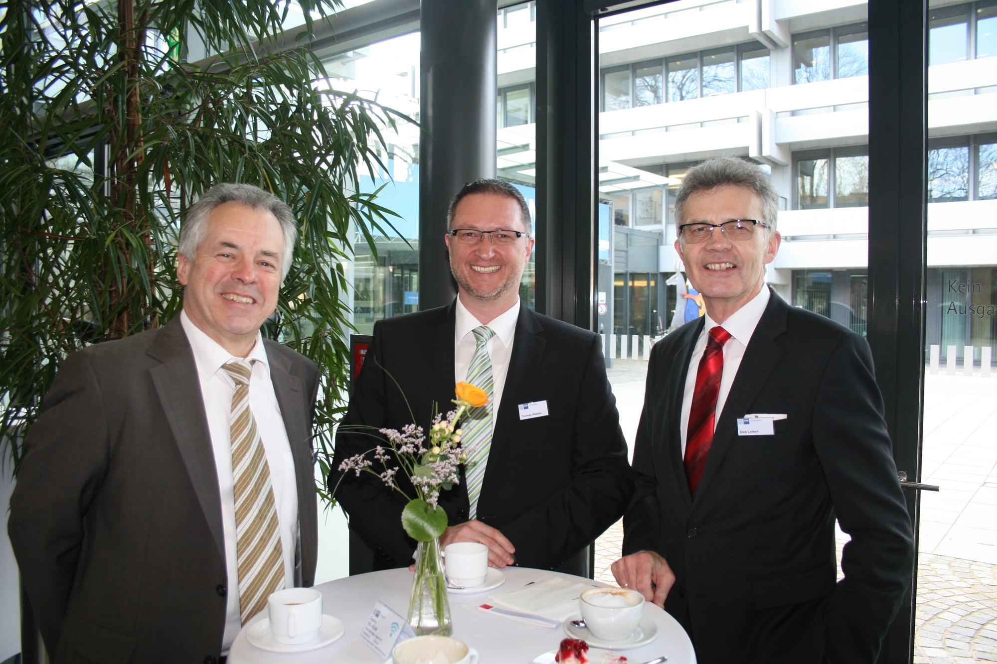 Auf dem 42. Augsburger Konjungturgespräch. Foto: B4B WIRTSCHAFTSLEBEN SCHWABEN