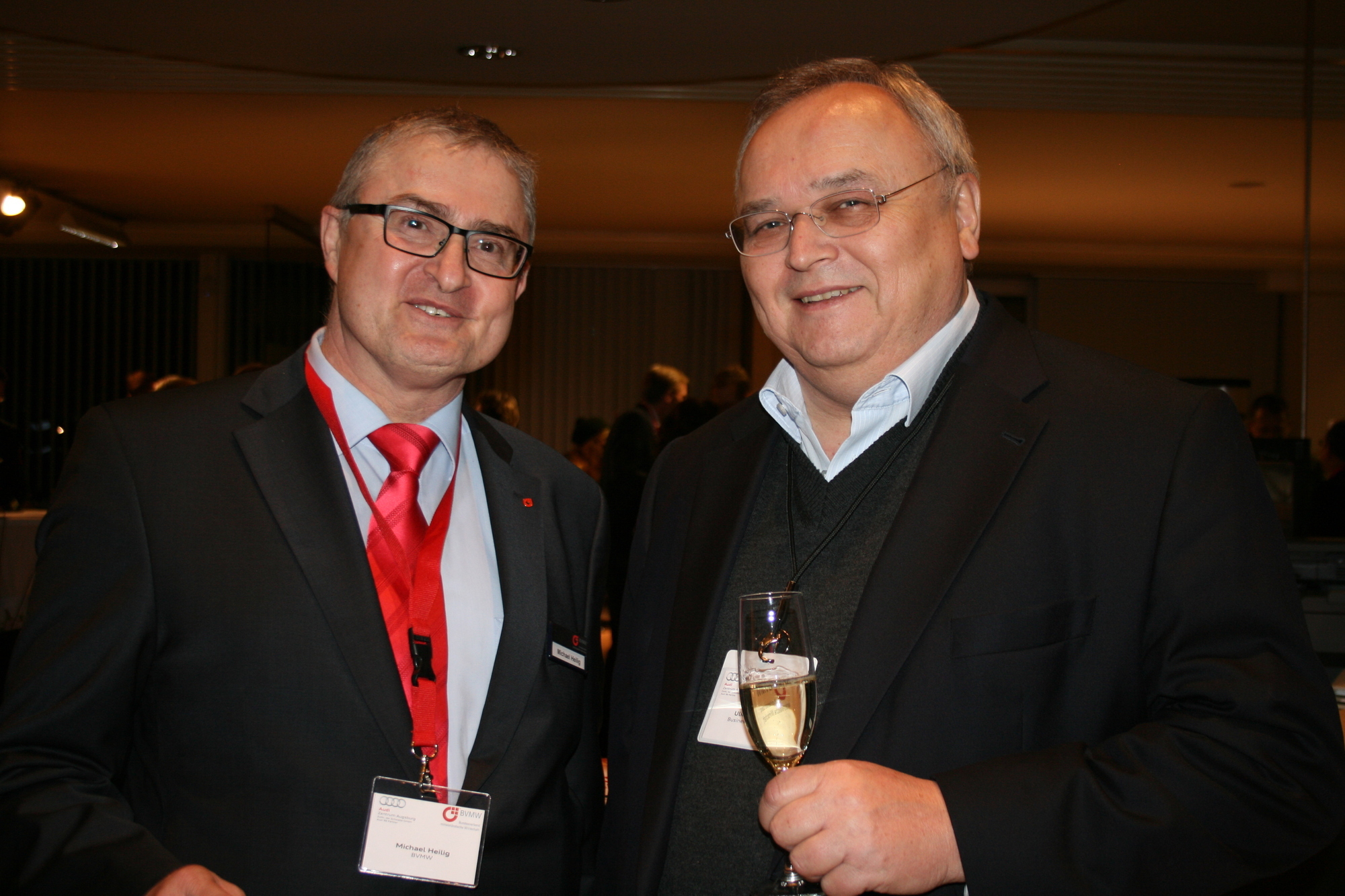 Der Jahresauftakt des BVMW fand am 24. Februar 2016 im Audi Zentrum in Göggingen statt. Foto: B4B WIRTSCHAFTSLEBEN SCHWABEN