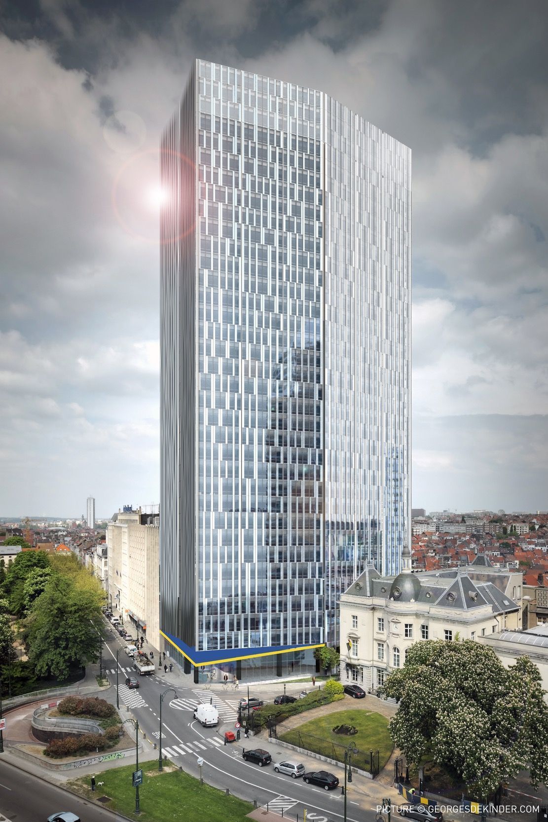 PATRIZIA kauft Astro Tower in Brüssel für koreanischen Investor. Foto: PATRIZIA