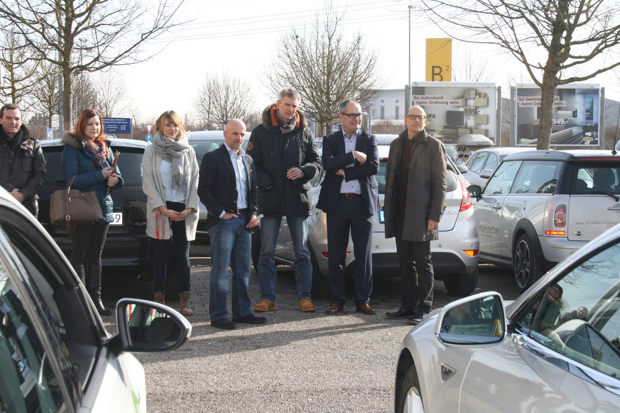 Mit der neuen E-Tankstelle leistet IKEA einen wichtigen Beitrag zur Verkehrswende. Foto: B4B WIRTSCHAFTSLEBEN SCHWABEN