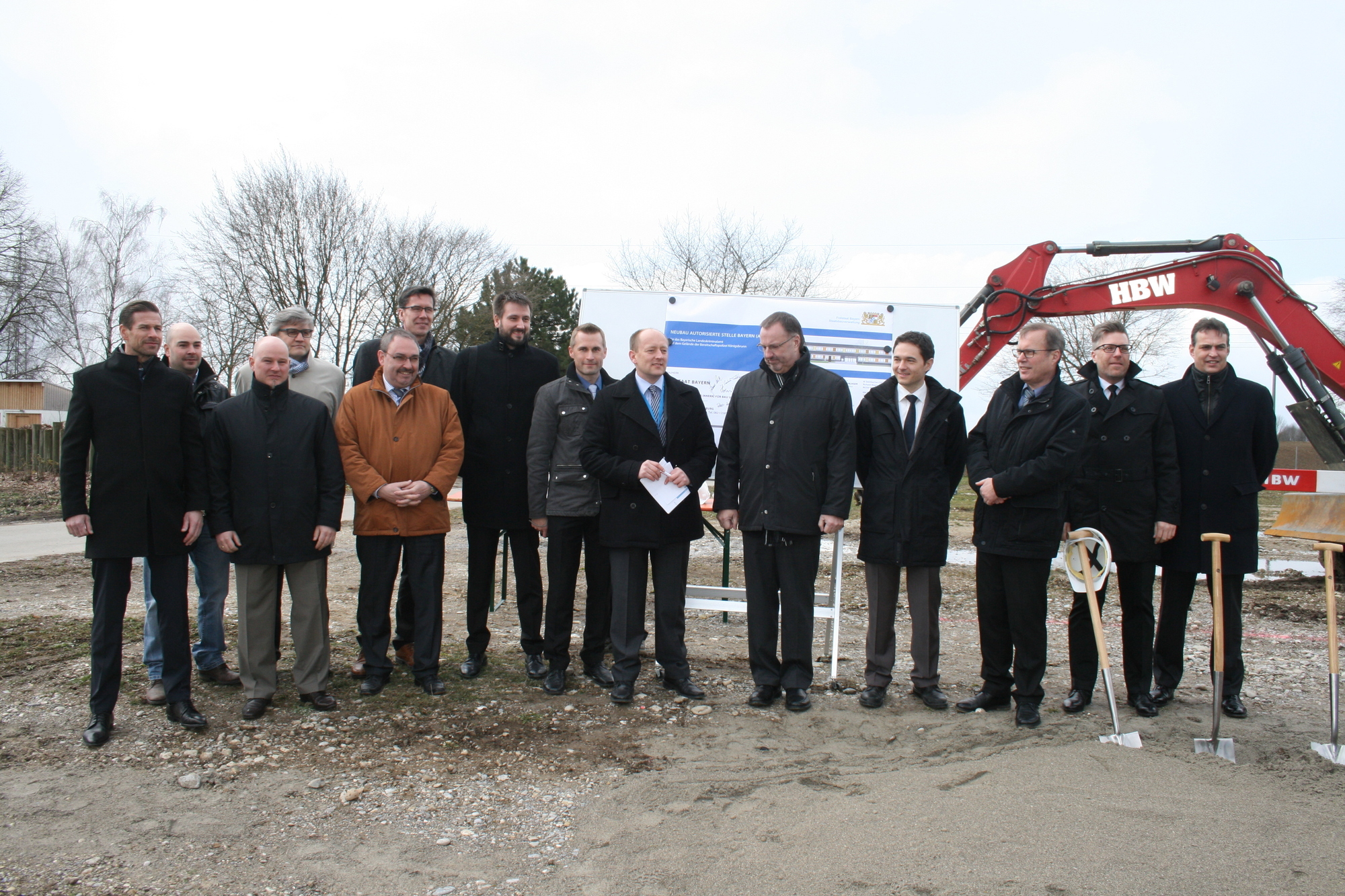 Beim Spatenstich in Königsbrunn. Foto: B4B WIRTSCHAFTSLEBEN SCHWABEN